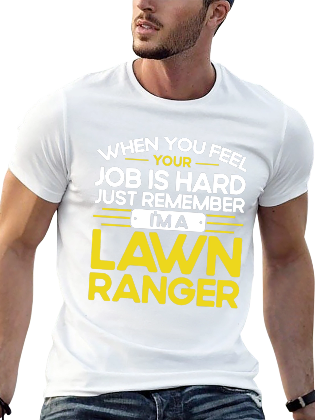 Lawn Ranger T-Shirt - Funny Landscaping Tee