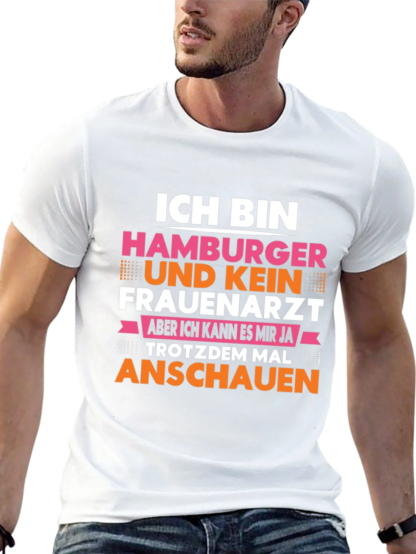 Funny Hamburger & No Gynecologist Graphic Tee