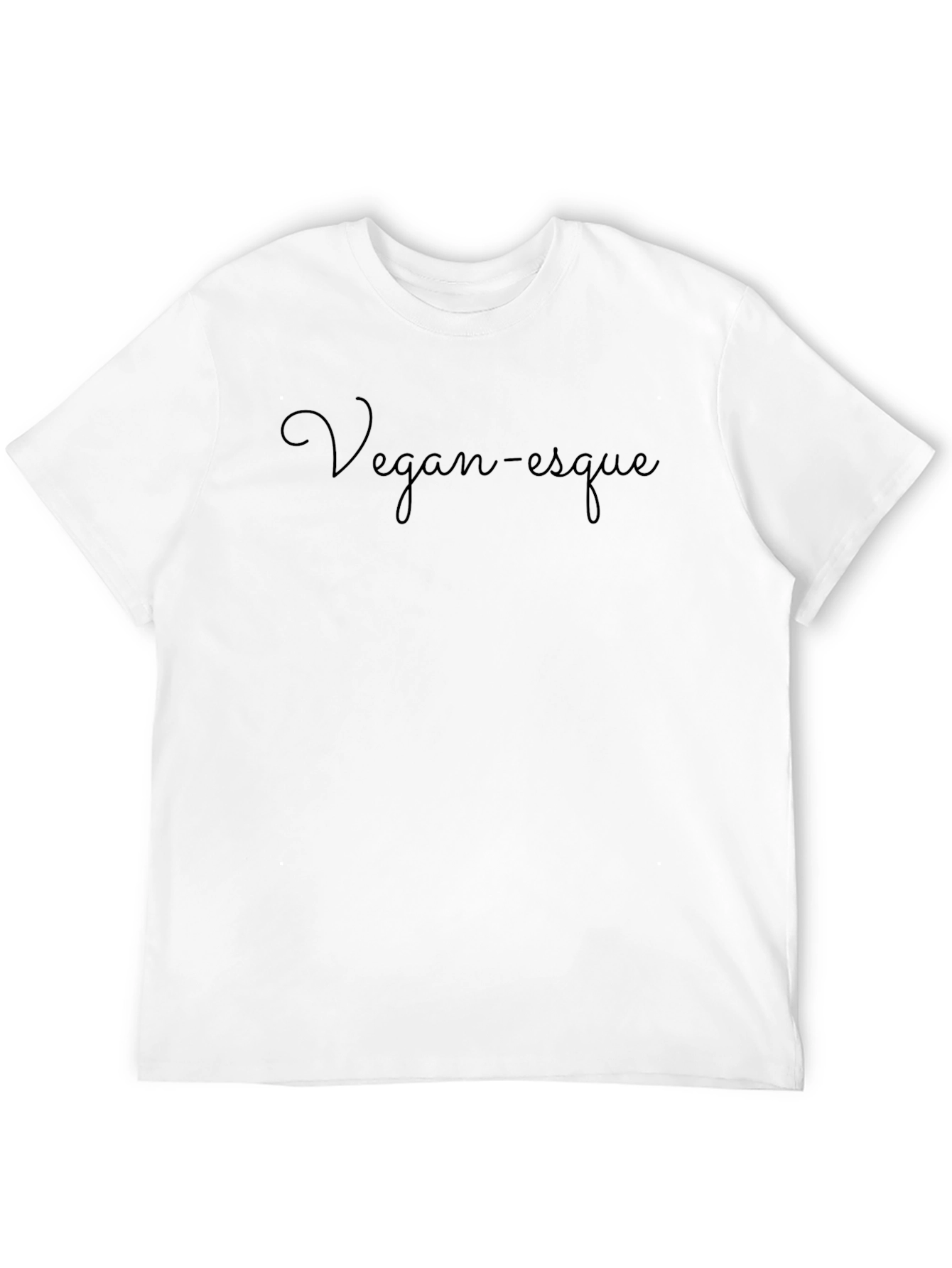 Vegan-esque Black T-Shirt