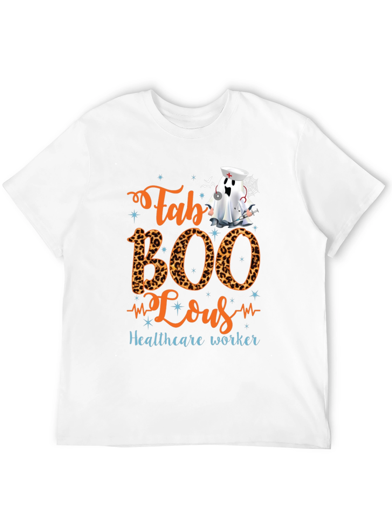 Fab BOO Lous Healthcare Worker Halloween T-Shirt