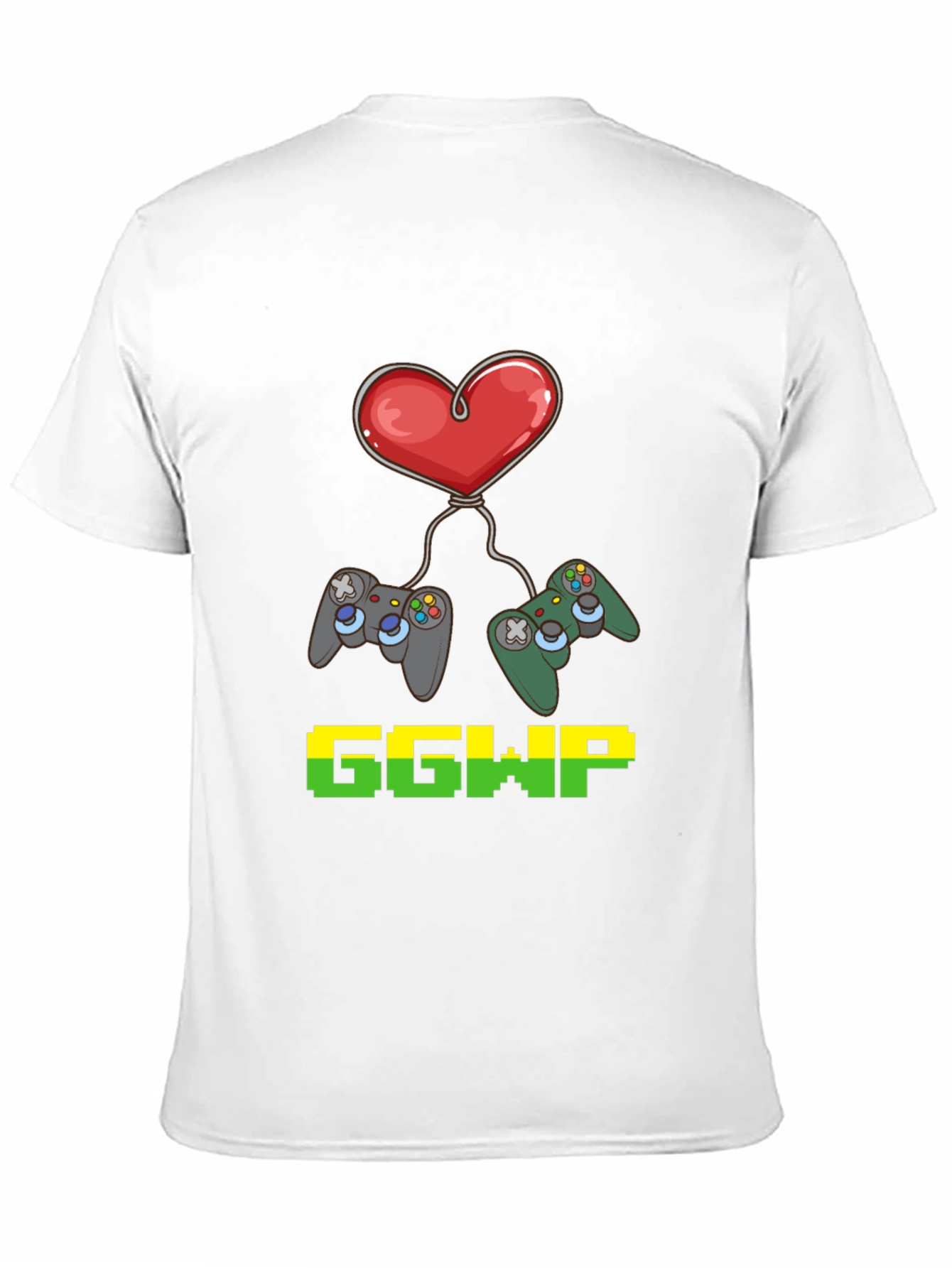 Gamer Love Black T-Shirt - Good Game Well Played
