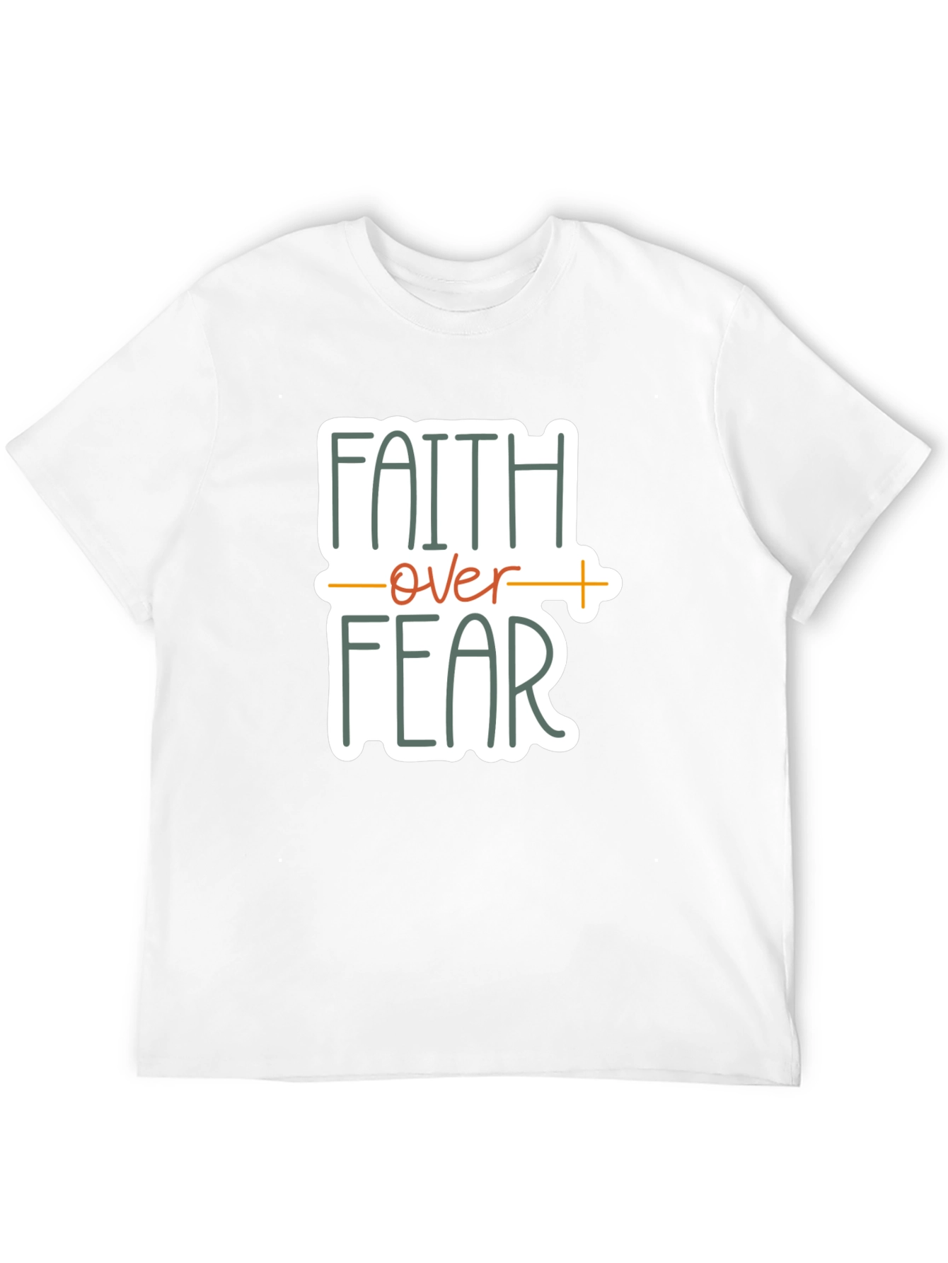Faith Over Fear Graphic Tee - Unisex Black T-Shirt