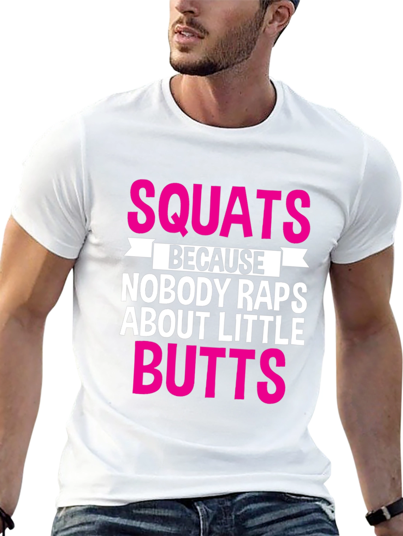 Squats Funny Gym Workout T-Shirt