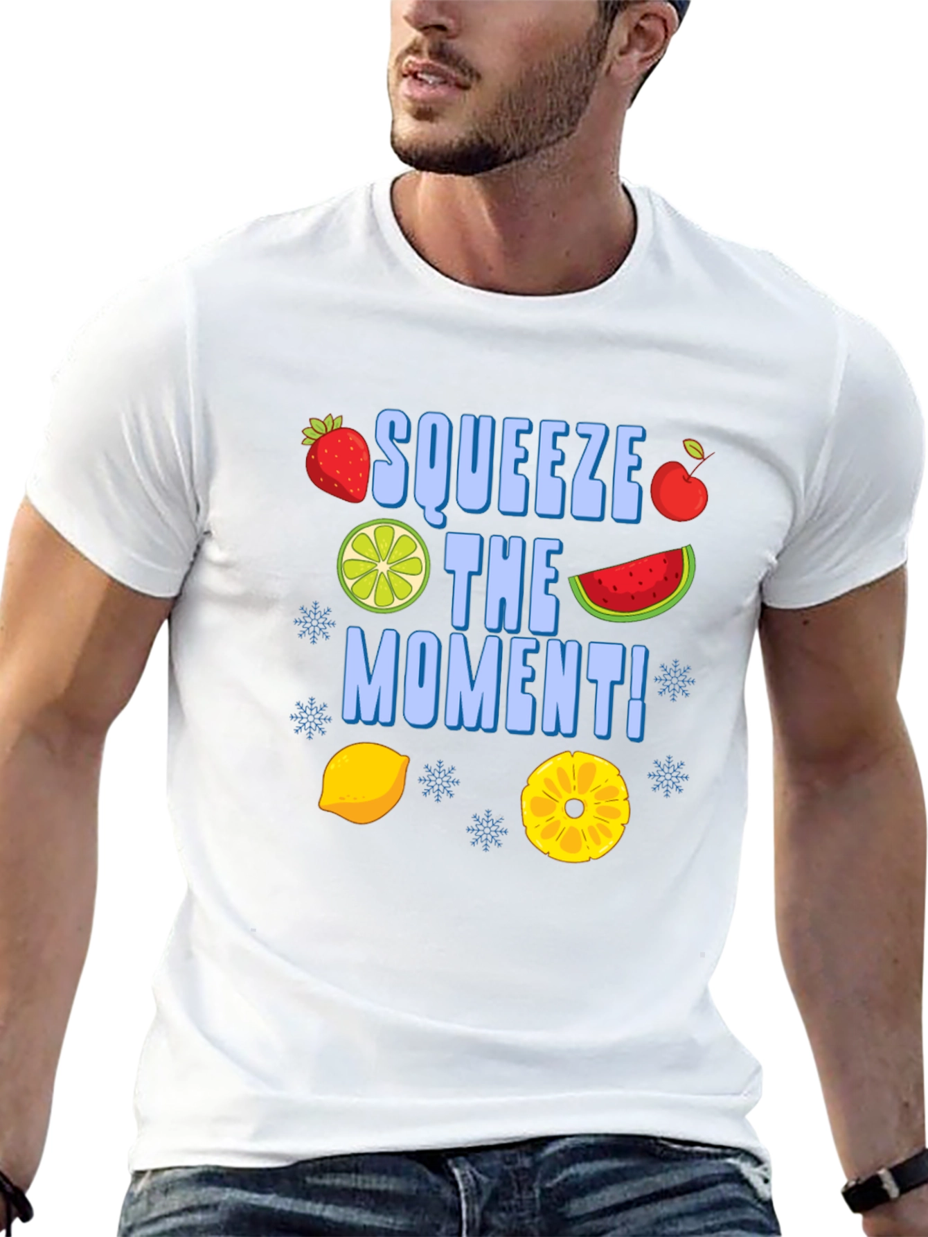 Squeeze The Moment Graphic T-Shirt