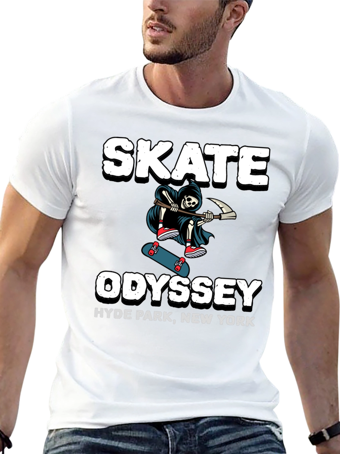 Skate Odyssey Graphic T-Shirt - Hyde Park NY