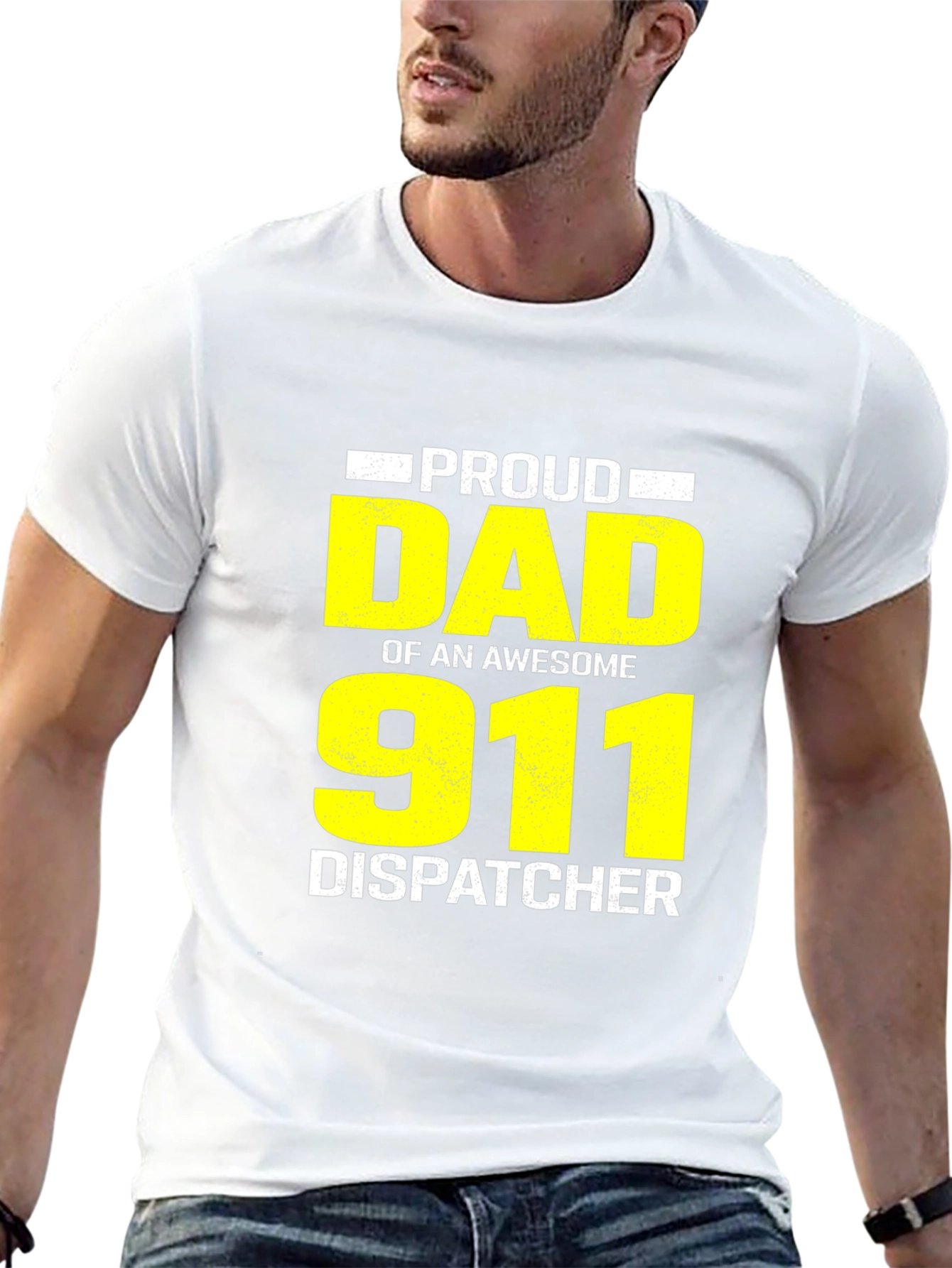 Proud Dad of an Awesome 911 Dispatcher T-Shirt