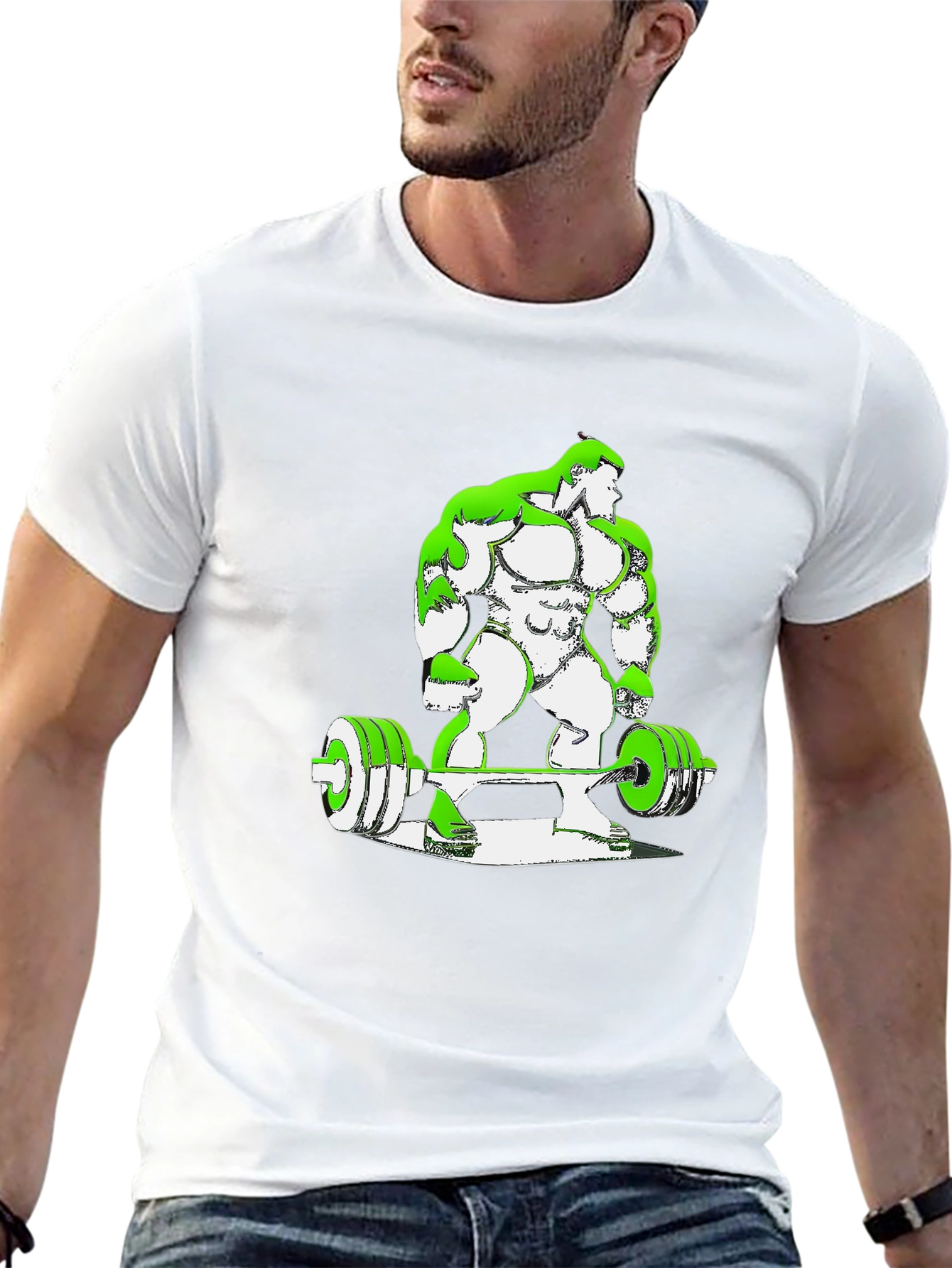 Hulk Gym Lift Black T-Shirt