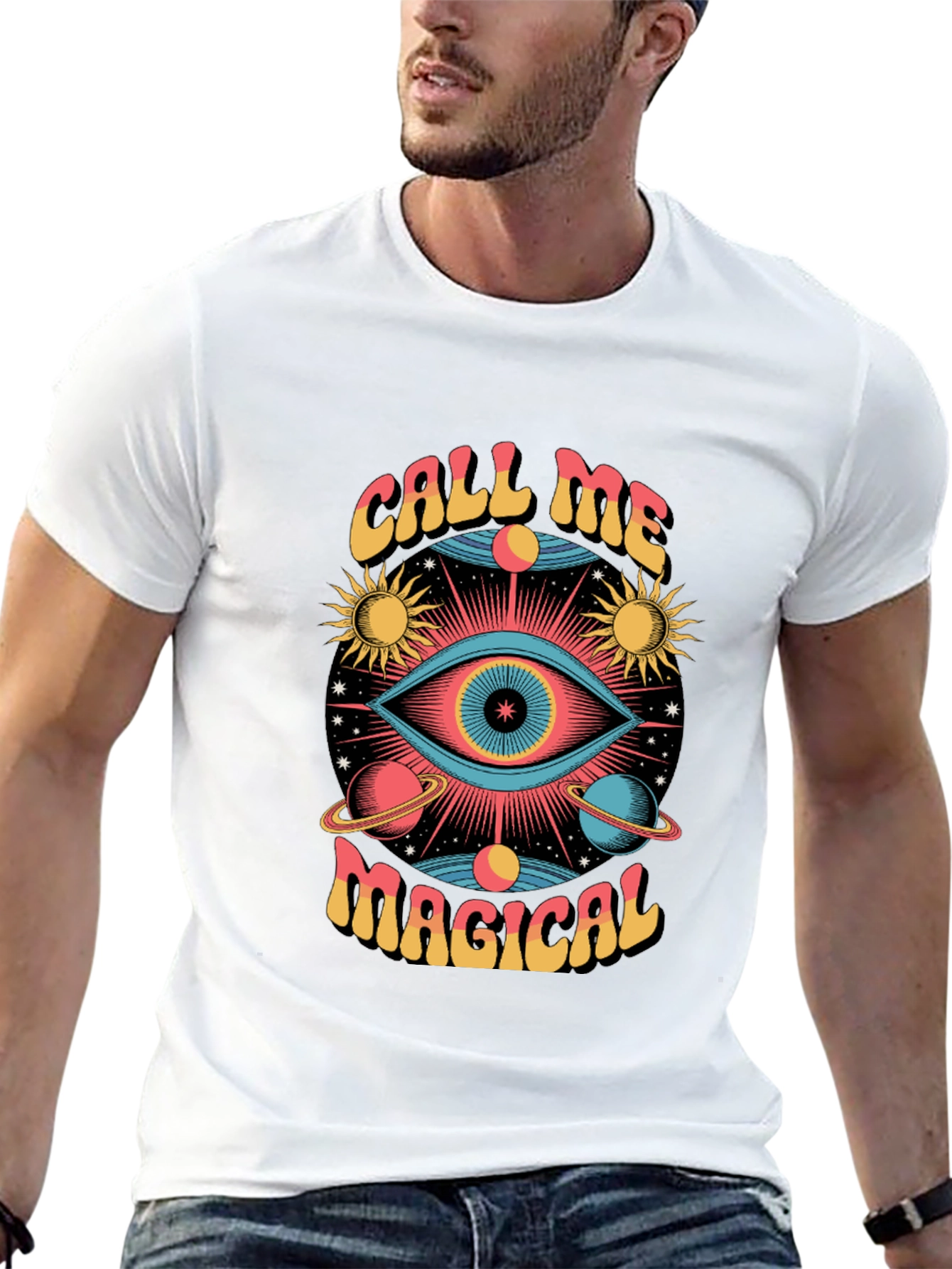 Call Me Magical Graphic Tee - Stylish Unisex T-Shirt