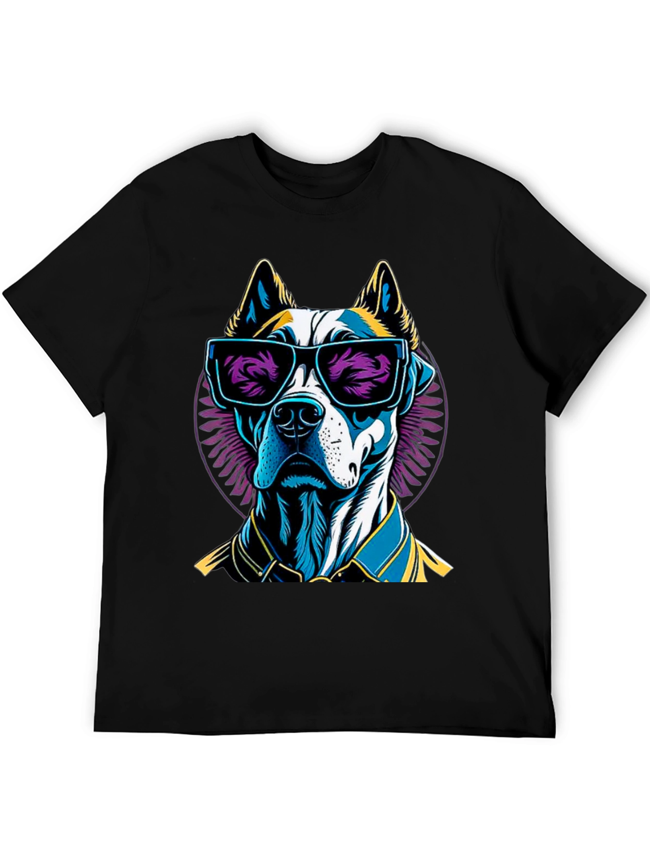Cool Dog Graphic Tee - Stylish Canine Design