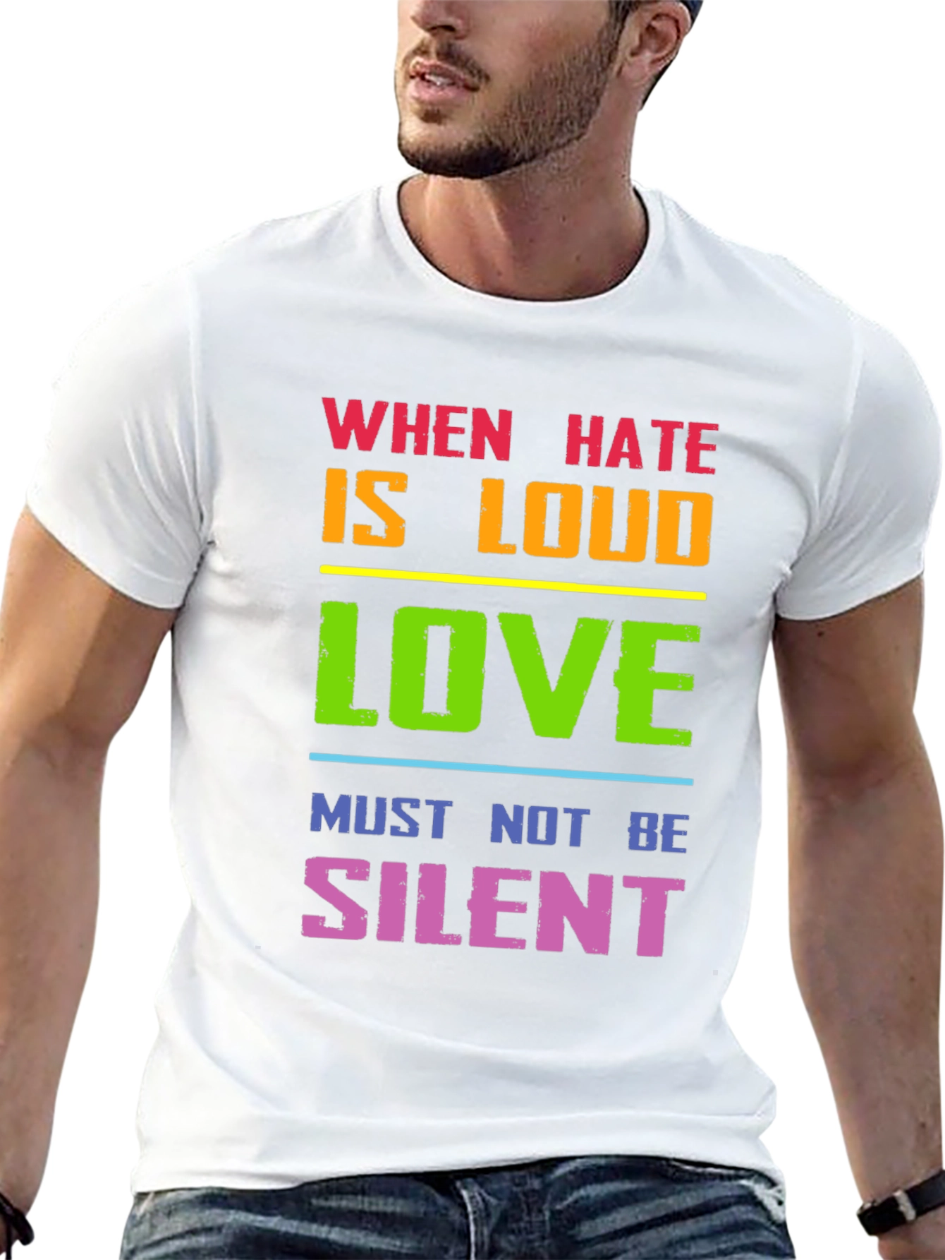 Love Must Not Be Silent Graphic Tee