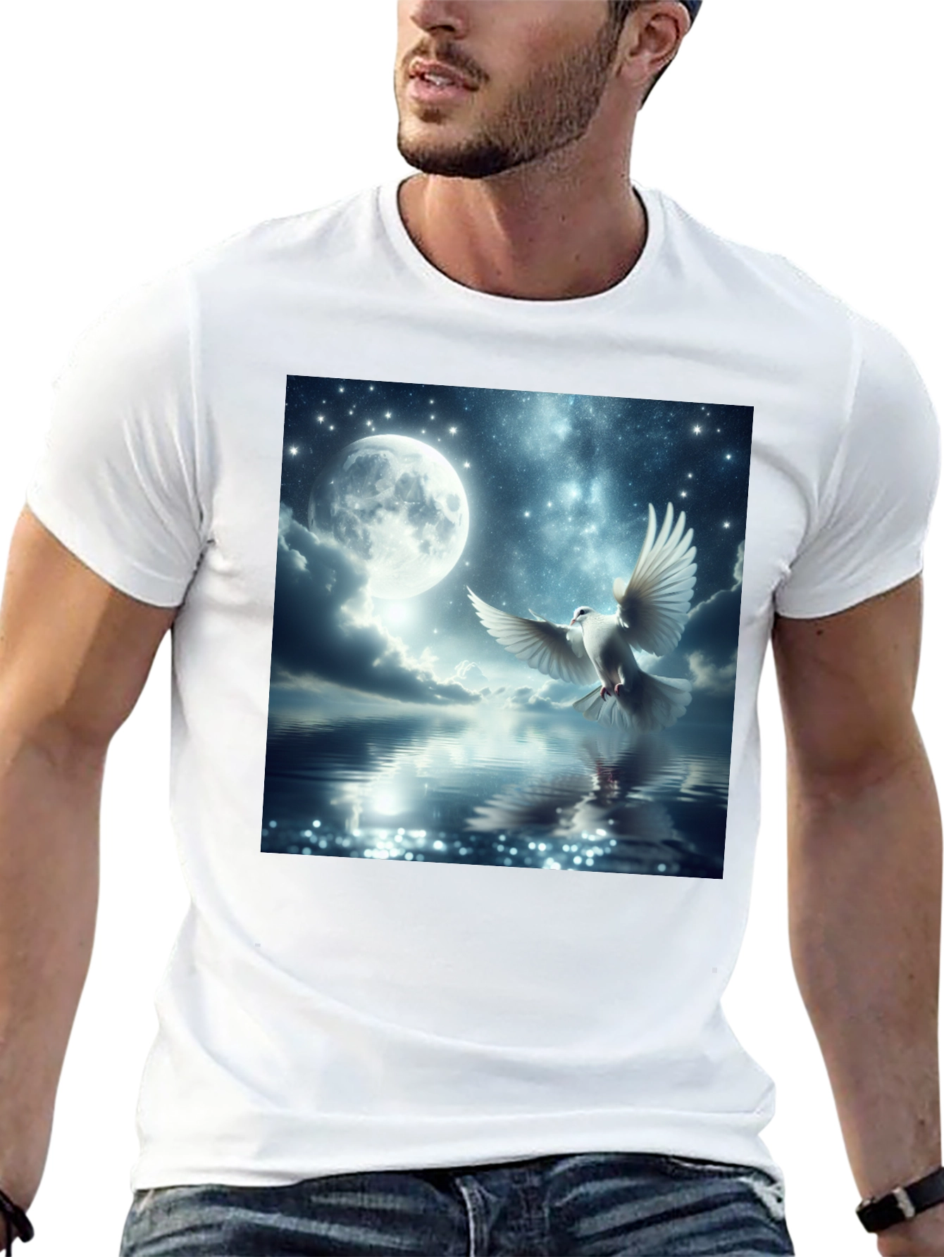 Moonlit Dove Graphic Tee