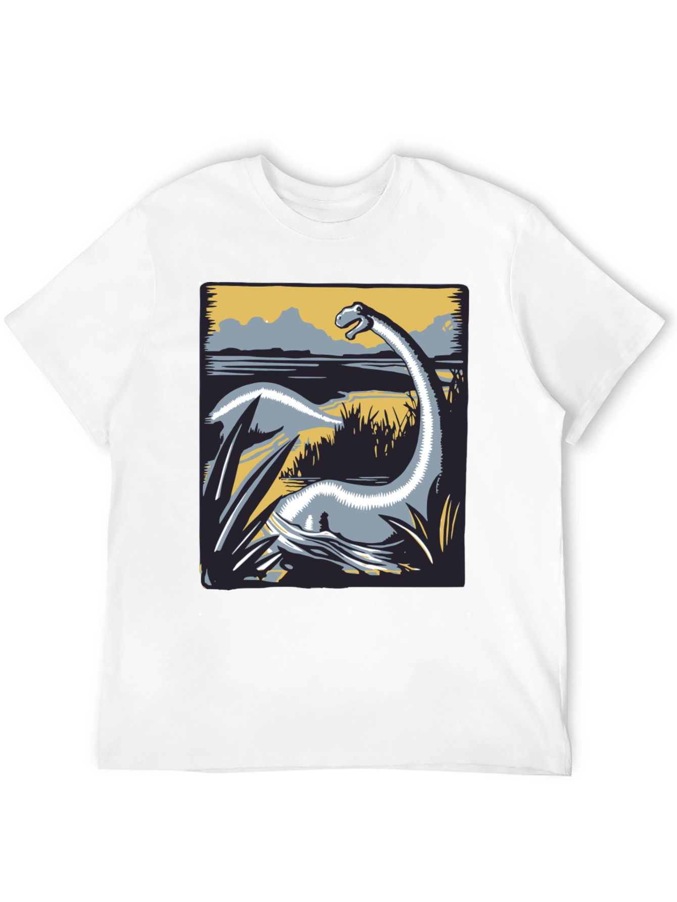 Dinosaur Graphic Tee - Prehistoric Creature Shirt