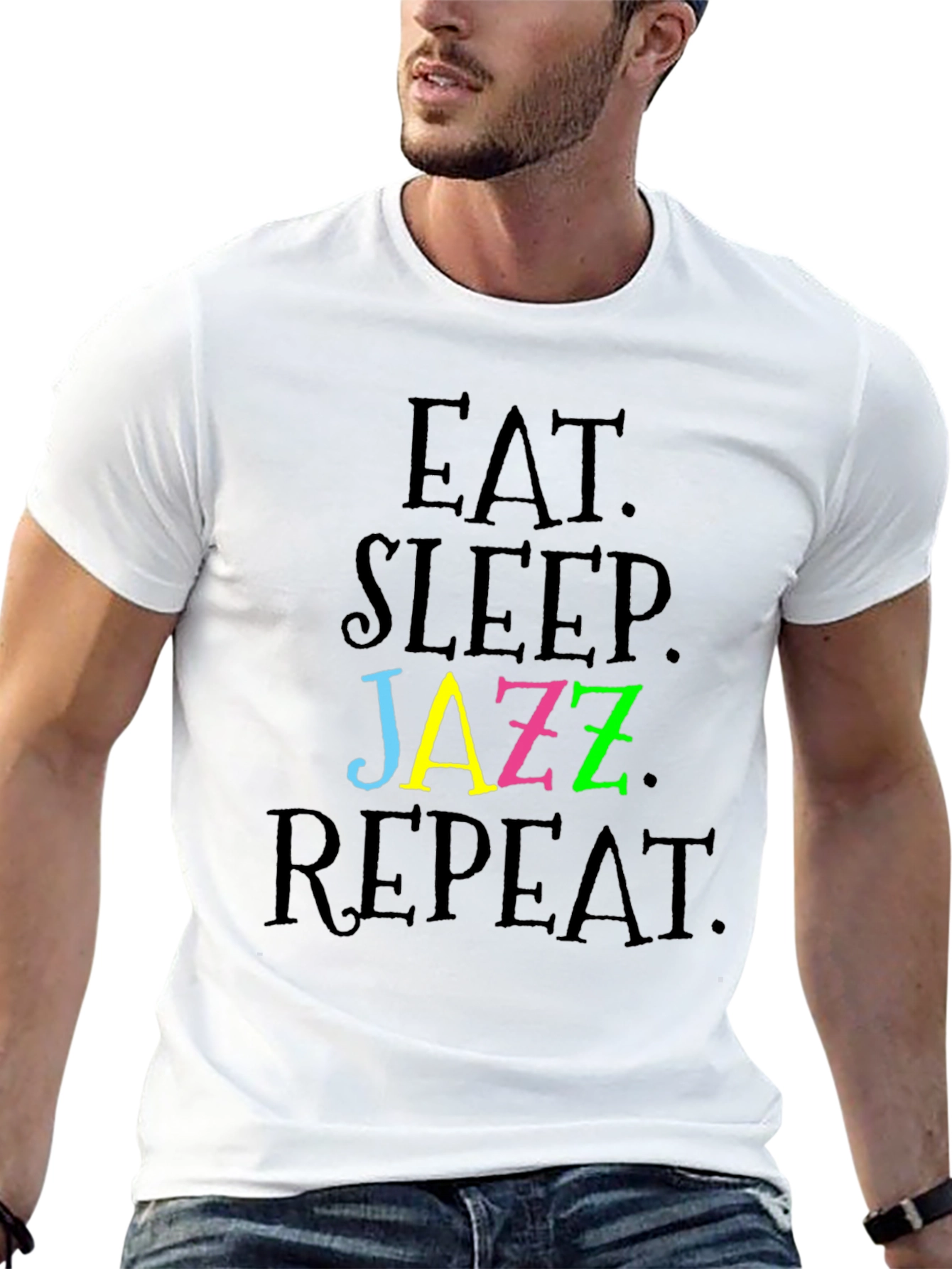 Eat Sleep Jazz Repeat T-Shirt