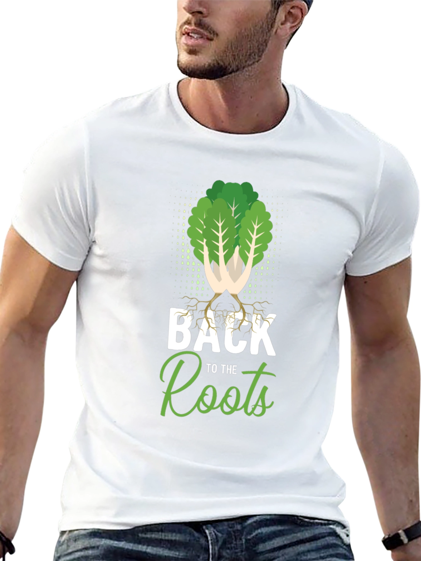 Back to the Roots Graphic T-Shirt
