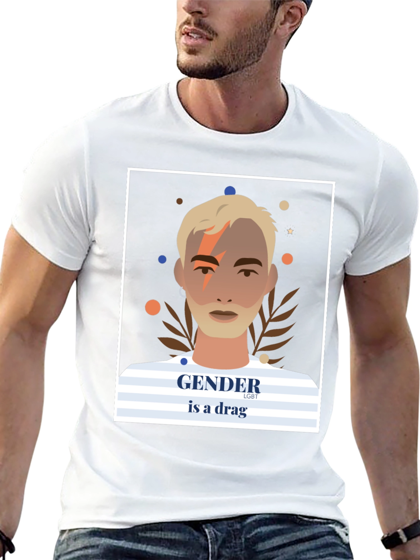 Gender Is A Drag Graphic Tee