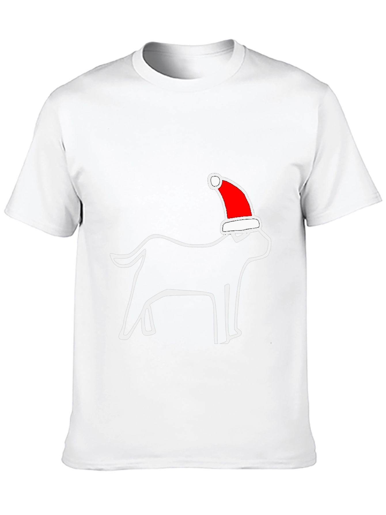 Festive Dog Tee: Holiday Spirit Apparel
