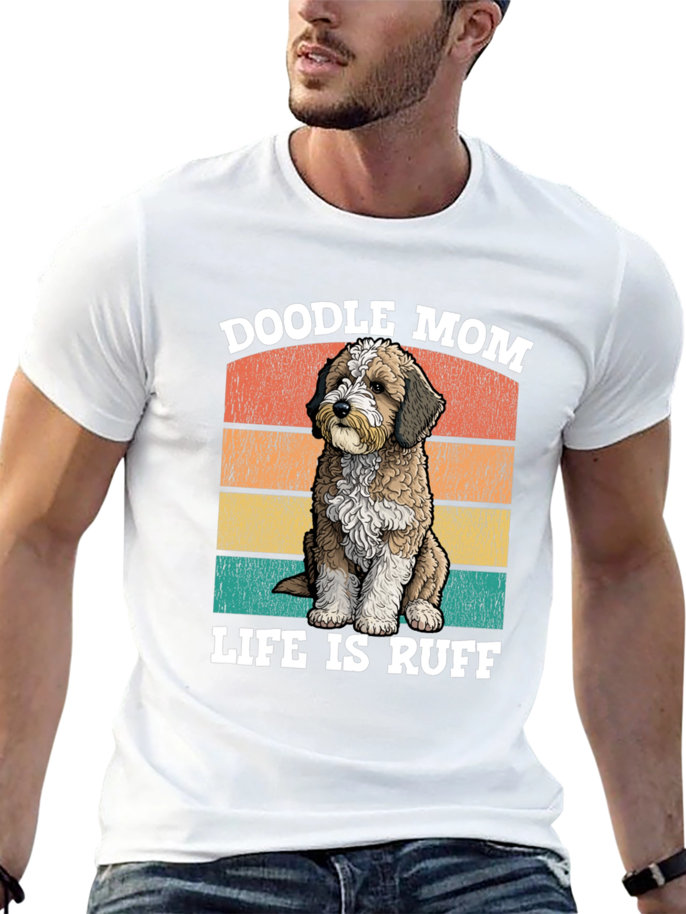 Doodle Mom Life is Ruff T-Shirt