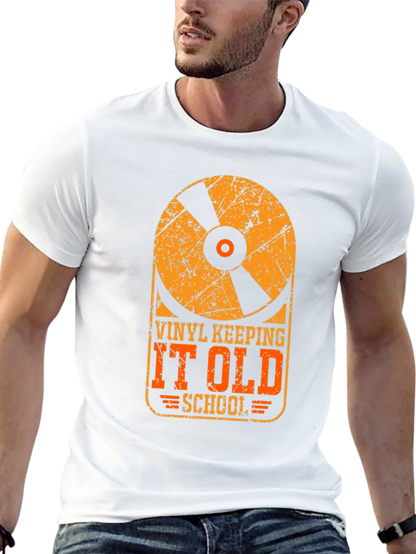Vinyl Keeping It Old School T-Shirt