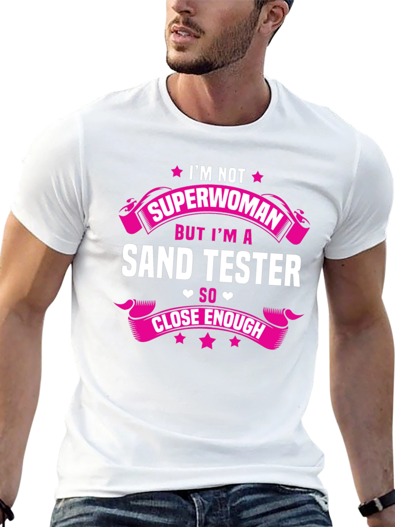 Sand Tester T-Shirt Funny Job Tee