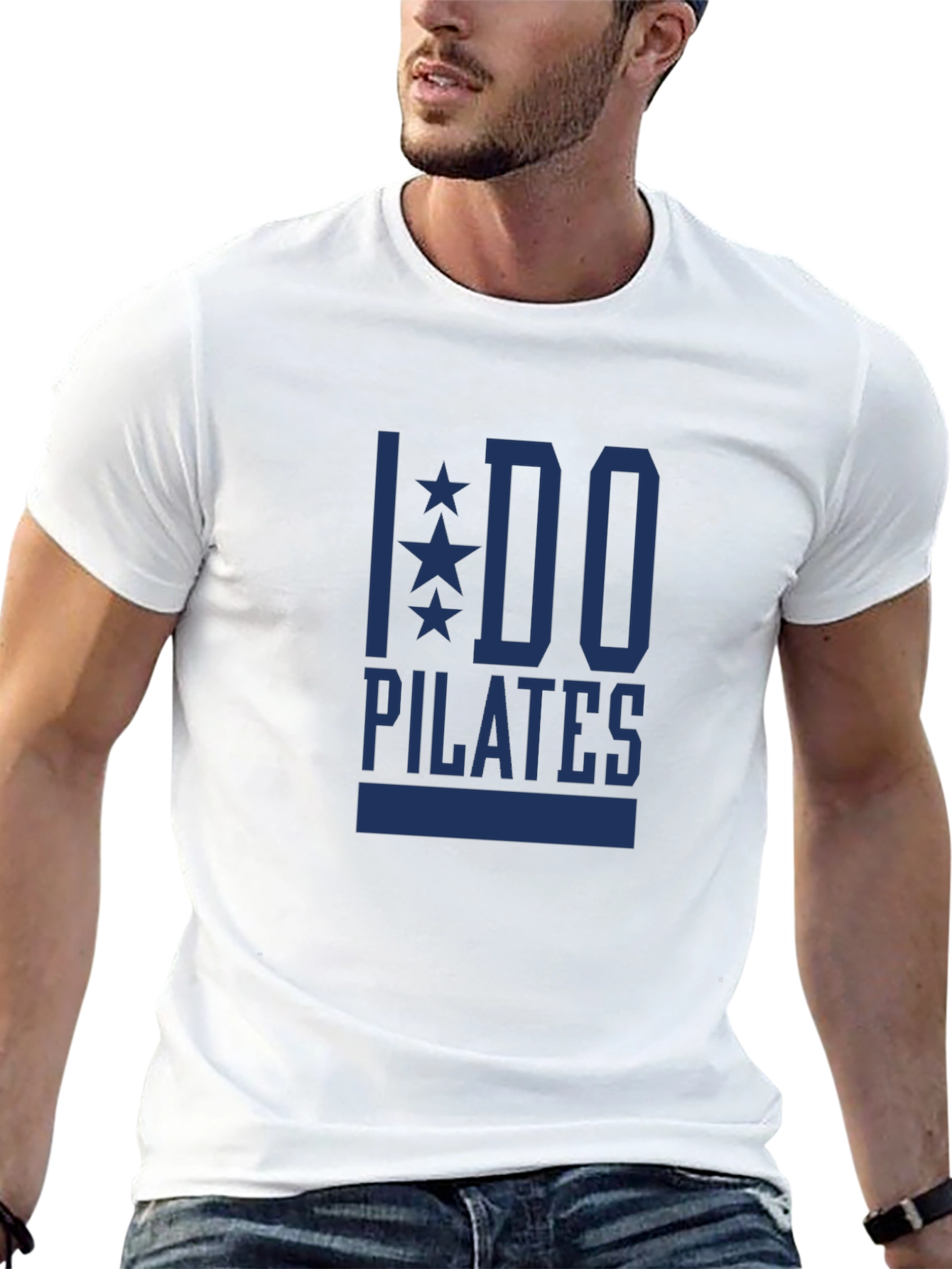 I Do Pilates T-Shirt - Black Graphic Tee