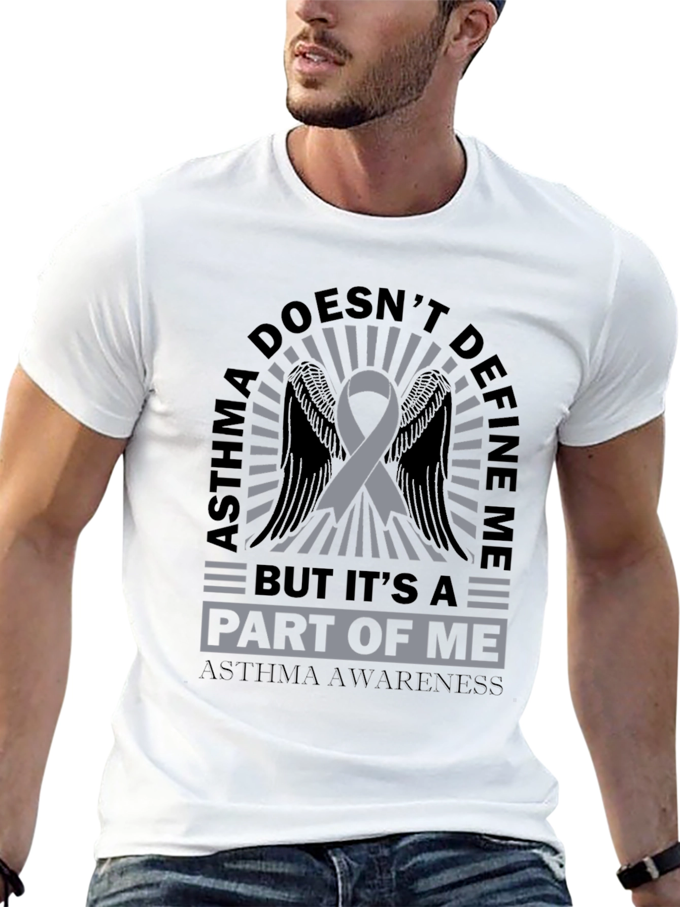 Asthma Awareness T-Shirt - Its a Part of Me