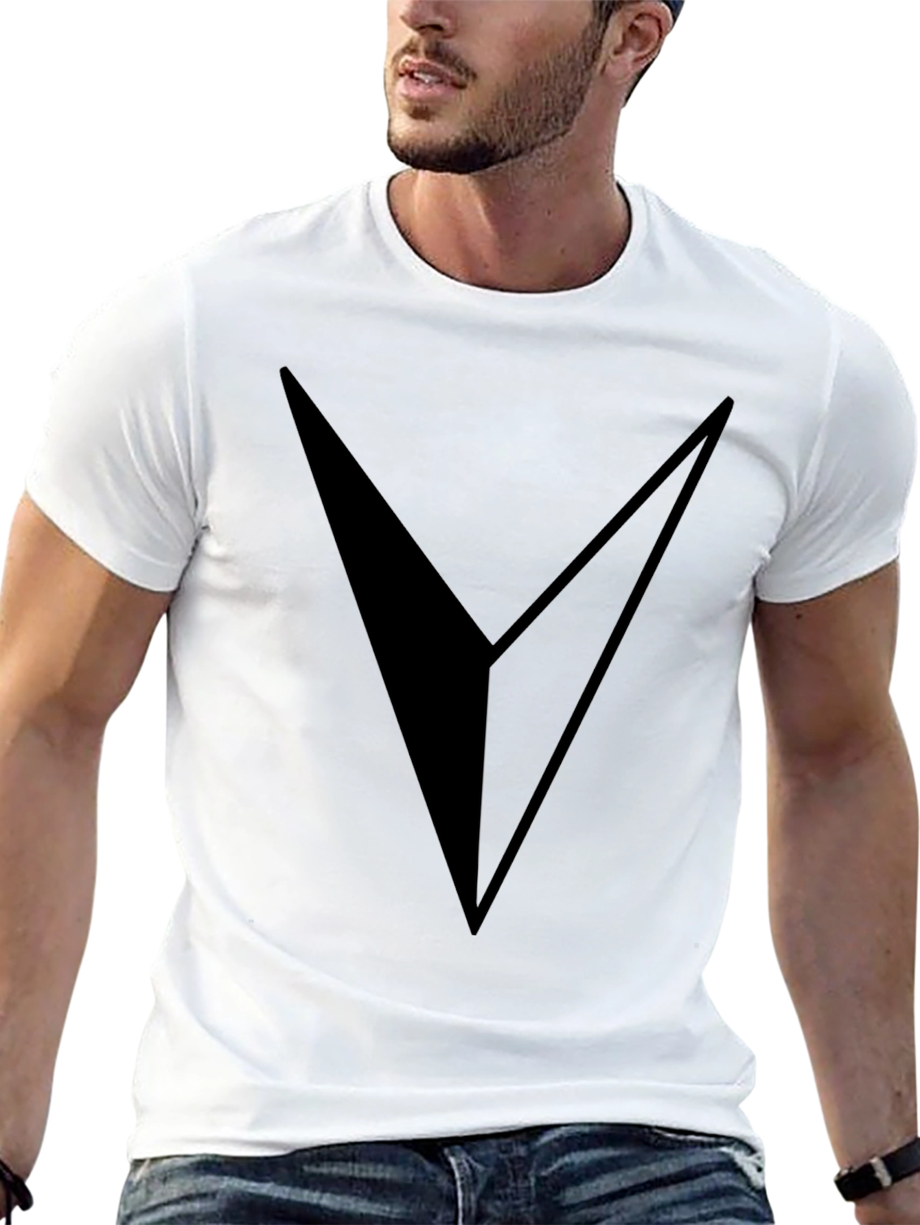 Modern Geometric Arrow T-Shirt