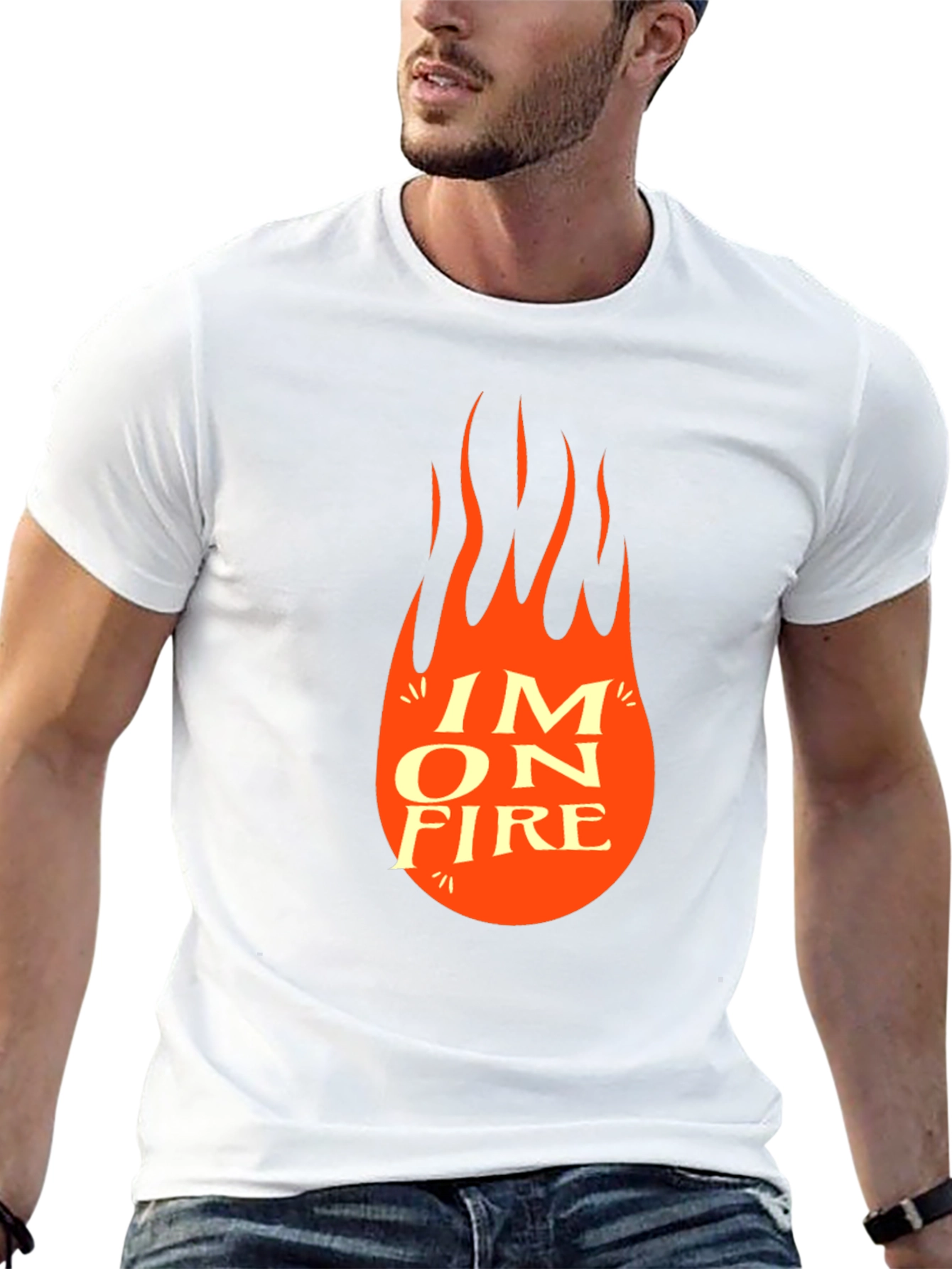 Im on Fire Graphic Tee
