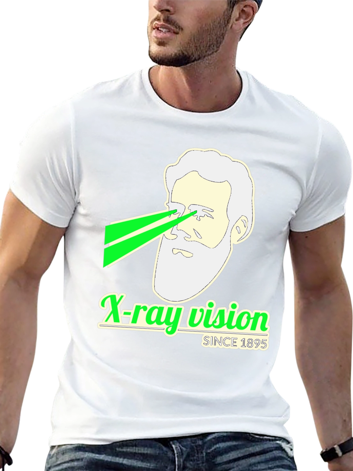X-Ray Vision Since 1895 Novelty Graphic Tee