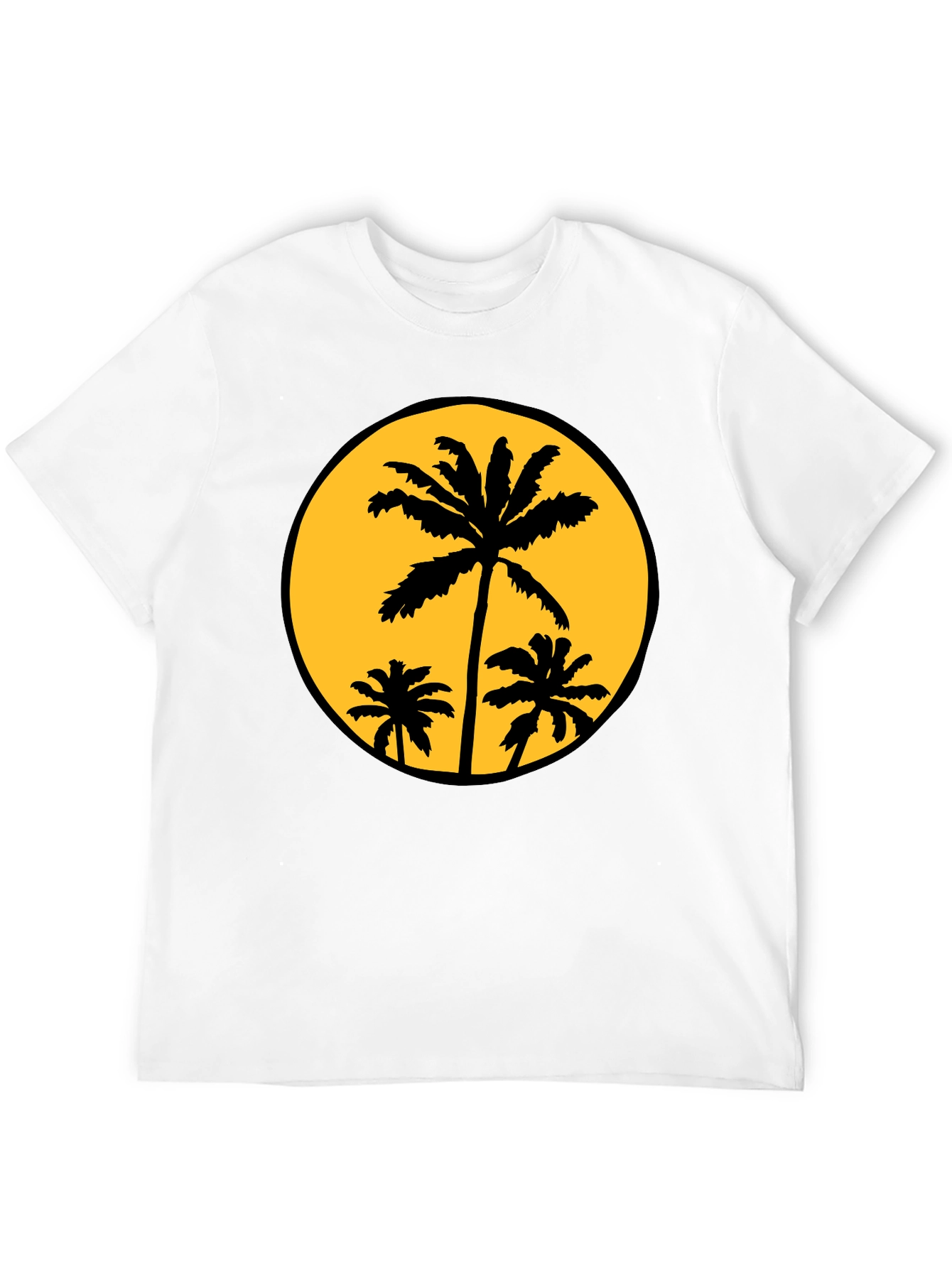 Tropical Palm Tree Graphic Tee