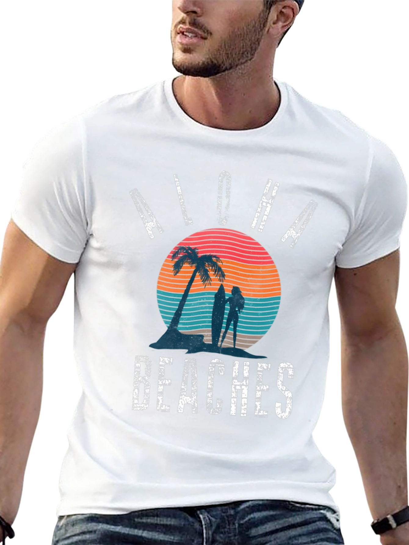 Aloha Beaches Graphic Tee
