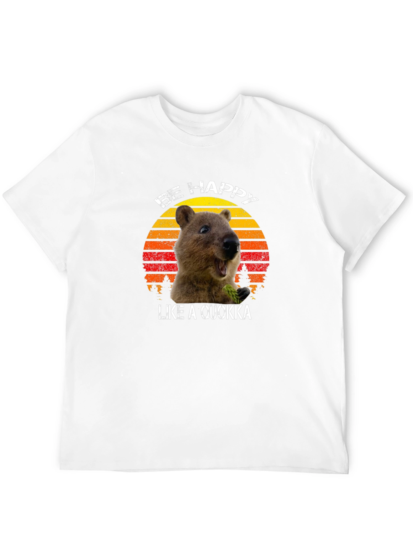 Be Happy Like a Quokka Graphic T-Shirt