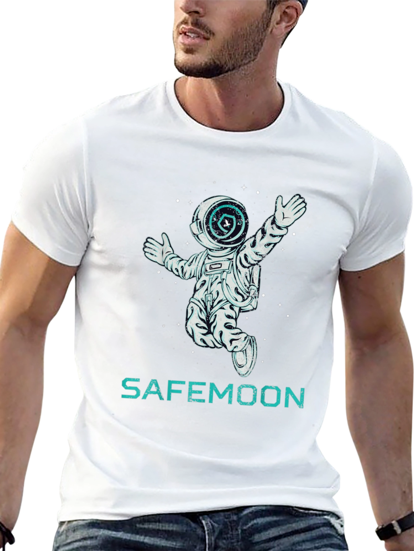 Safemoon Astronaut Black T-Shirt