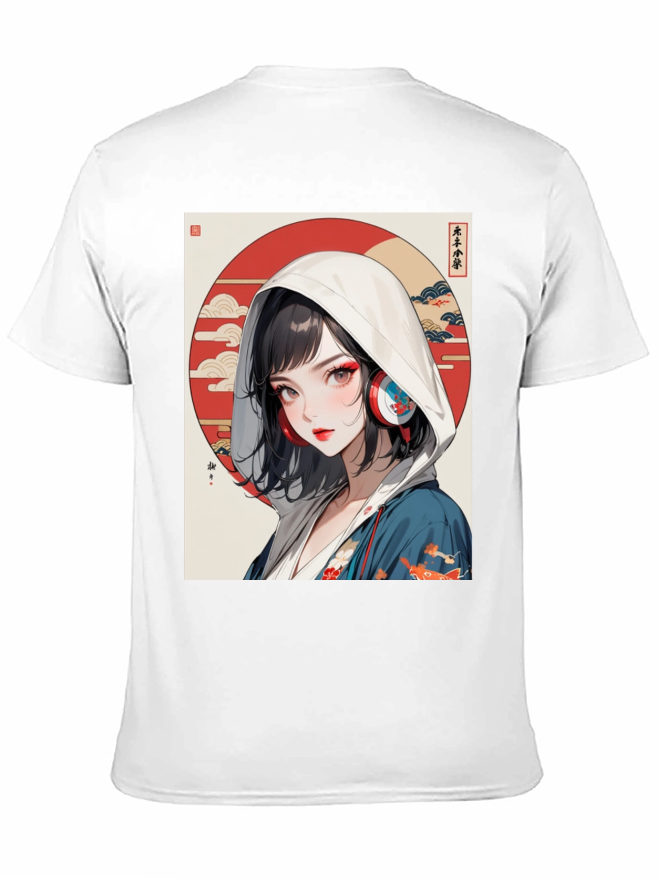 Anime Girl Graphic Tee - Cool Japanese Art Shirt