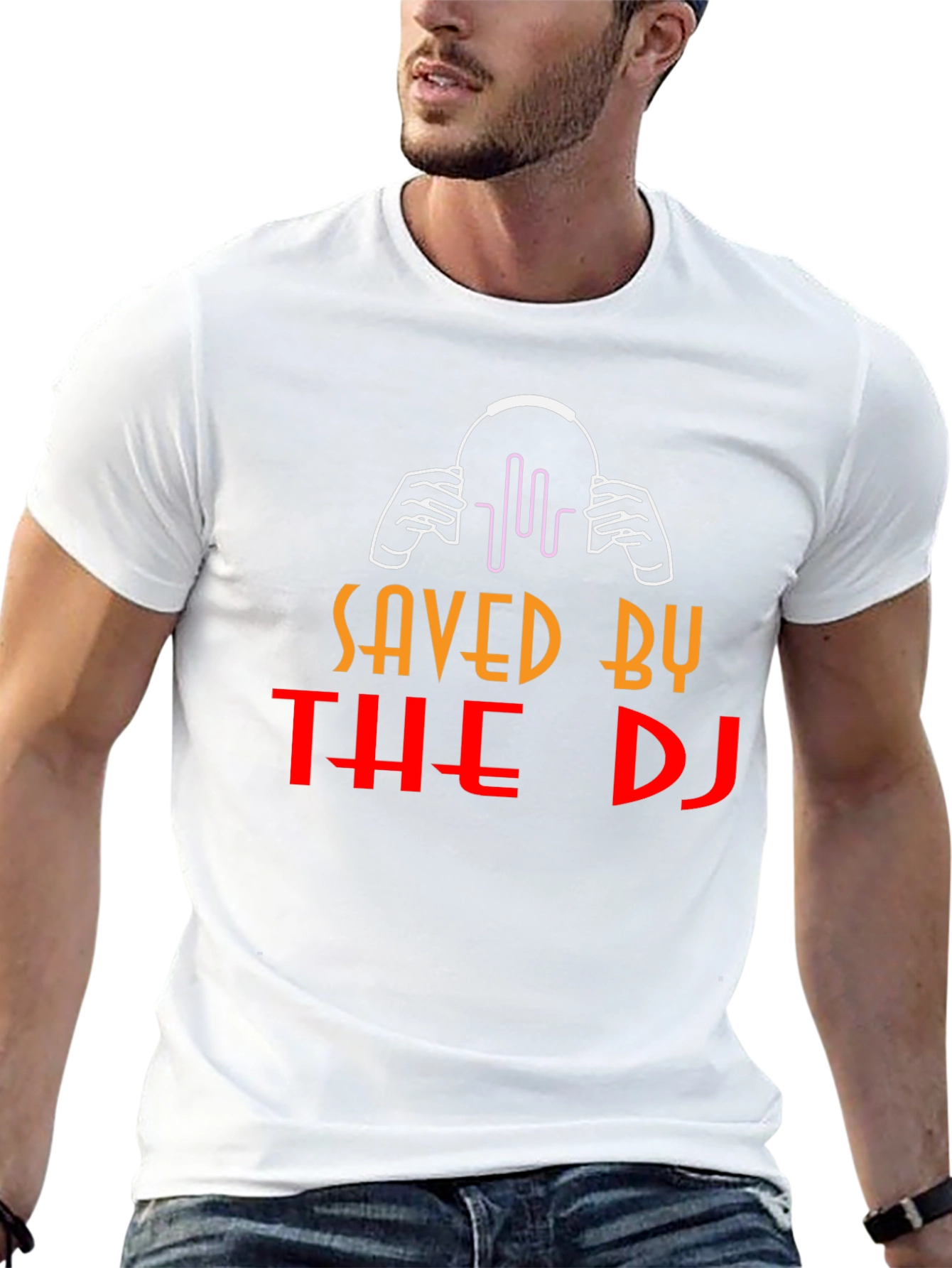 Saved By The DJ Graphic T-Shirt
