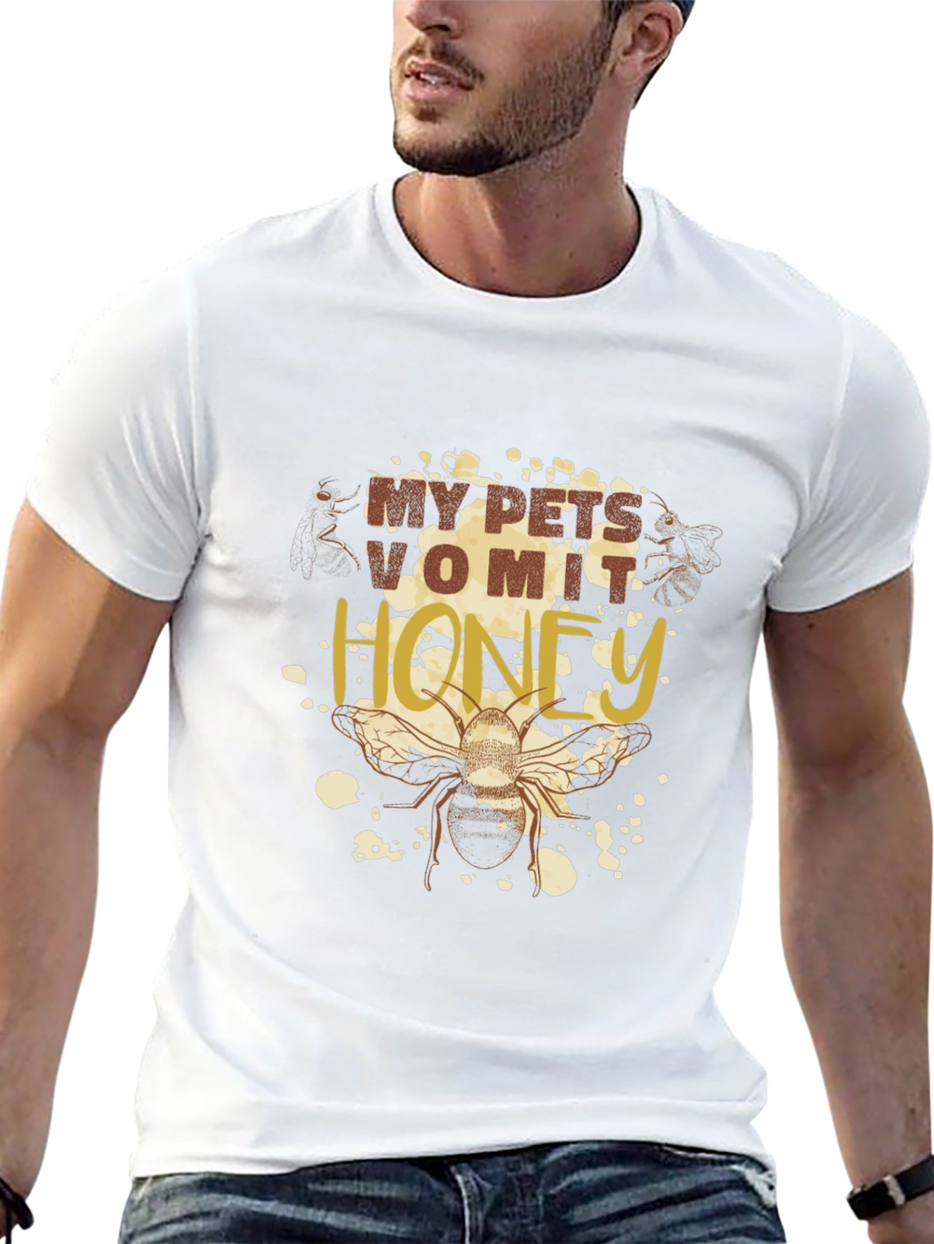 My Pets Vomit Honey Graphic Tee