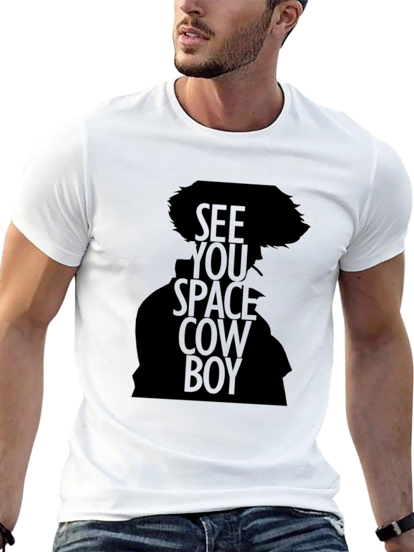See You Space Cowboy T-Shirt - Black Graphic Tee