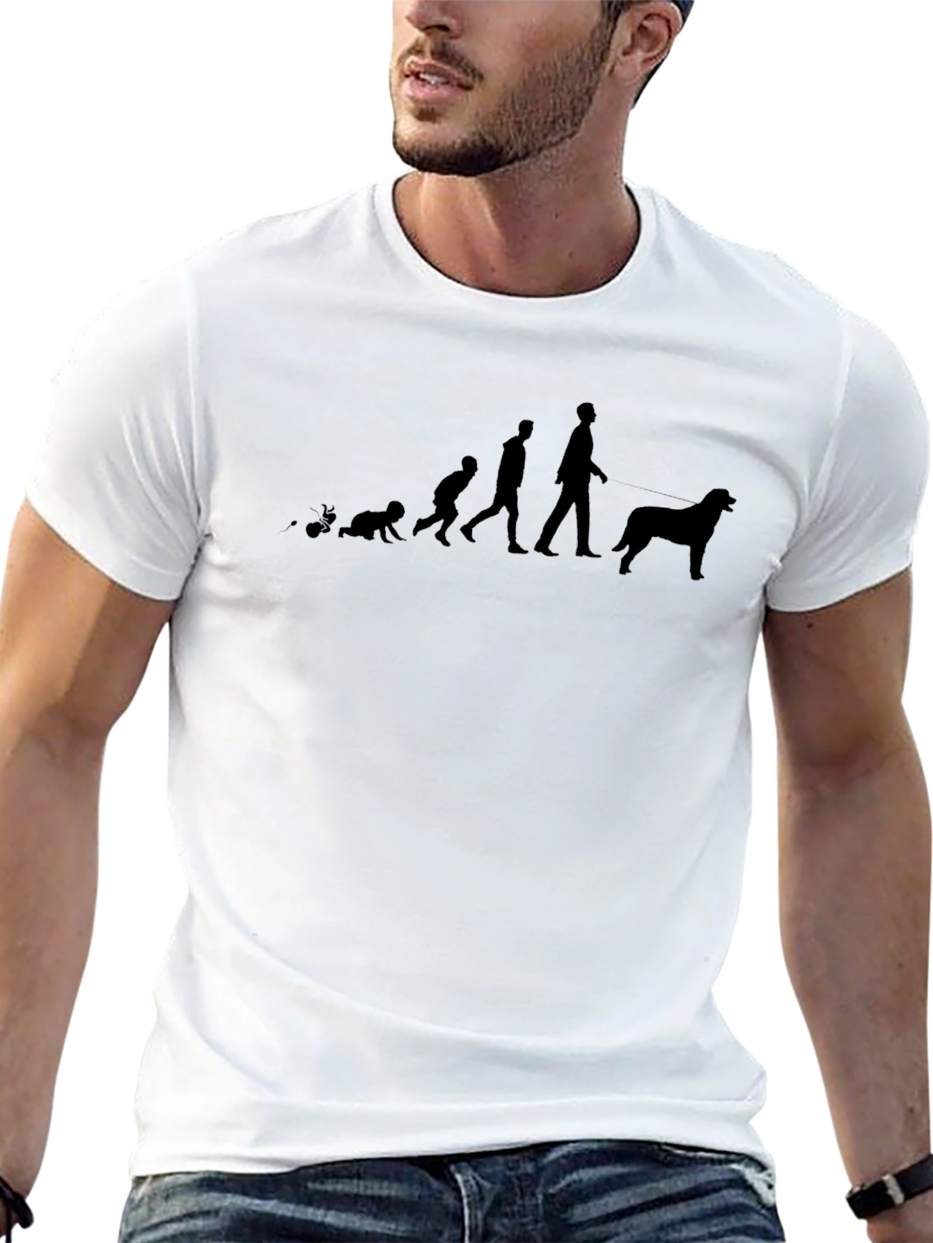Evolution to Dog Lover T-Shirt