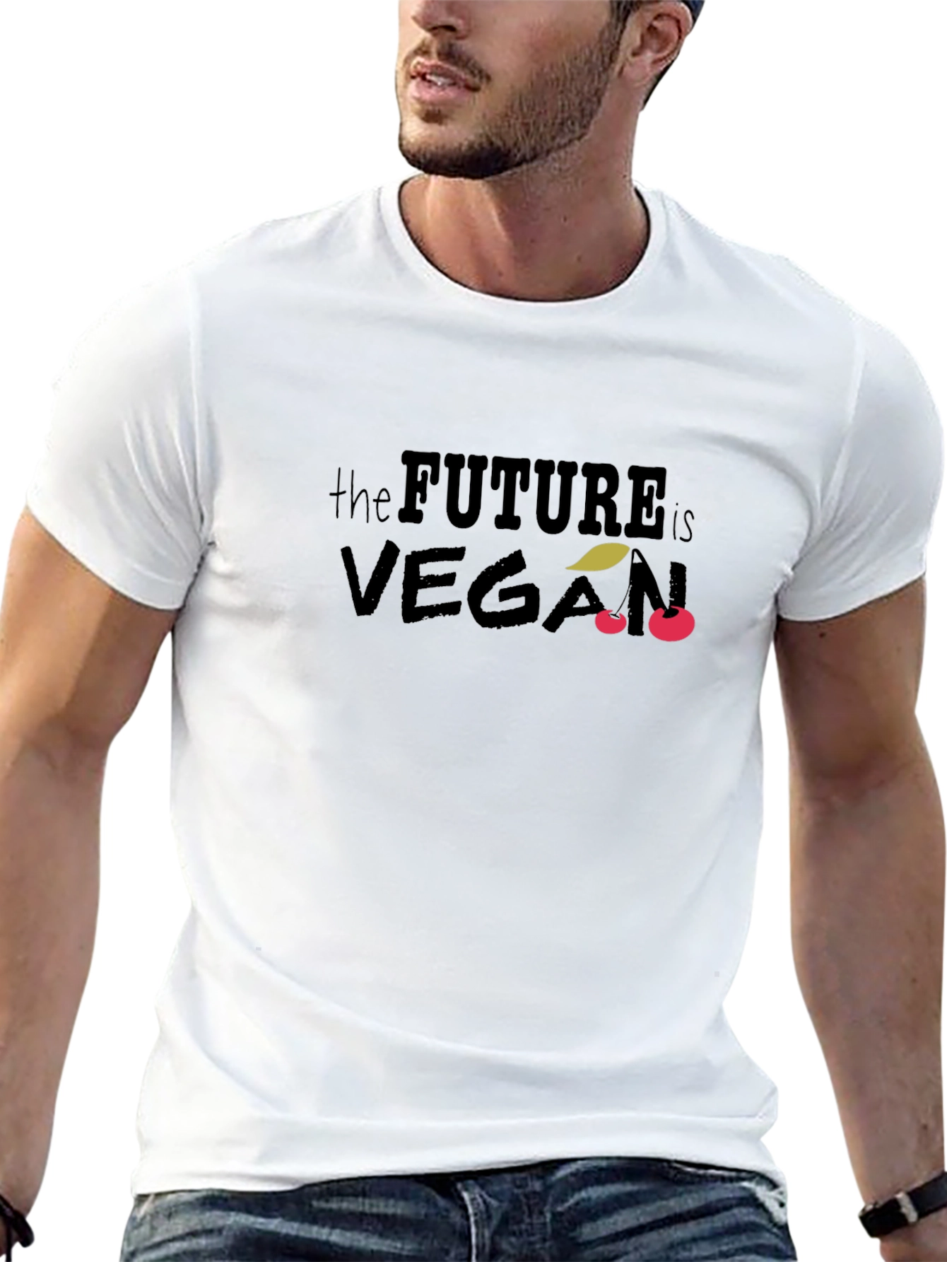 Vegan Future Black T-Shirt