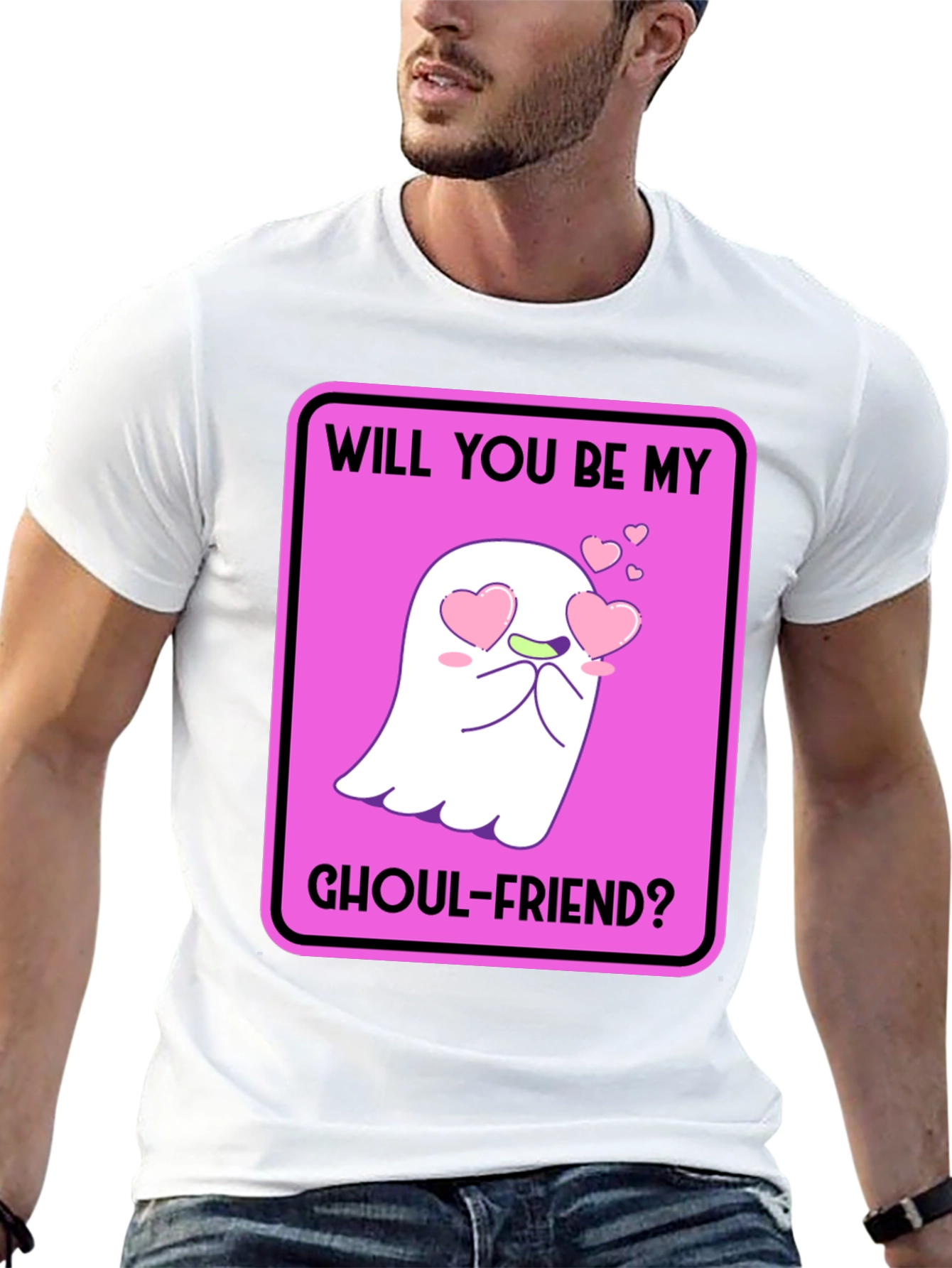 Ghoul-Friend Graphic Tee - Spooky Season Love