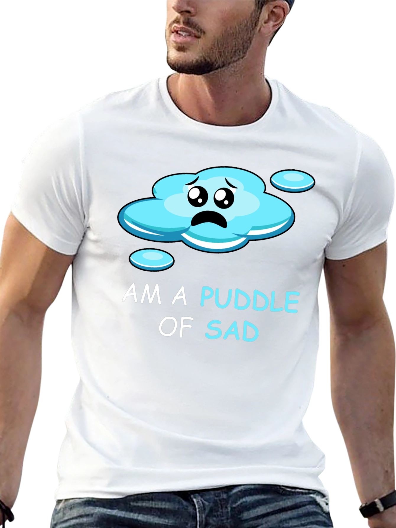 Puddle of Sad Tee - Express Your Mood!