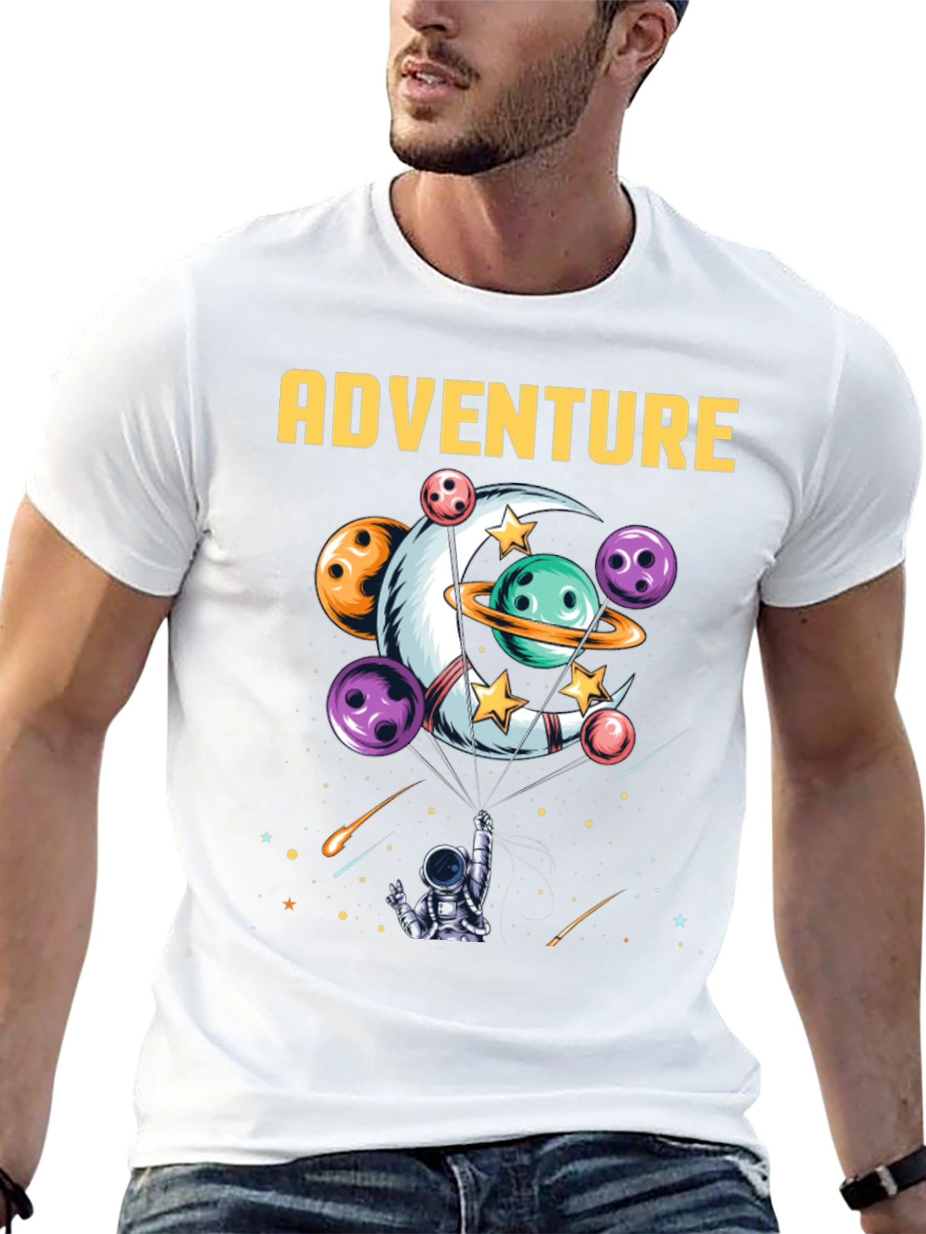 Adventure Bowling Space T-Shirt