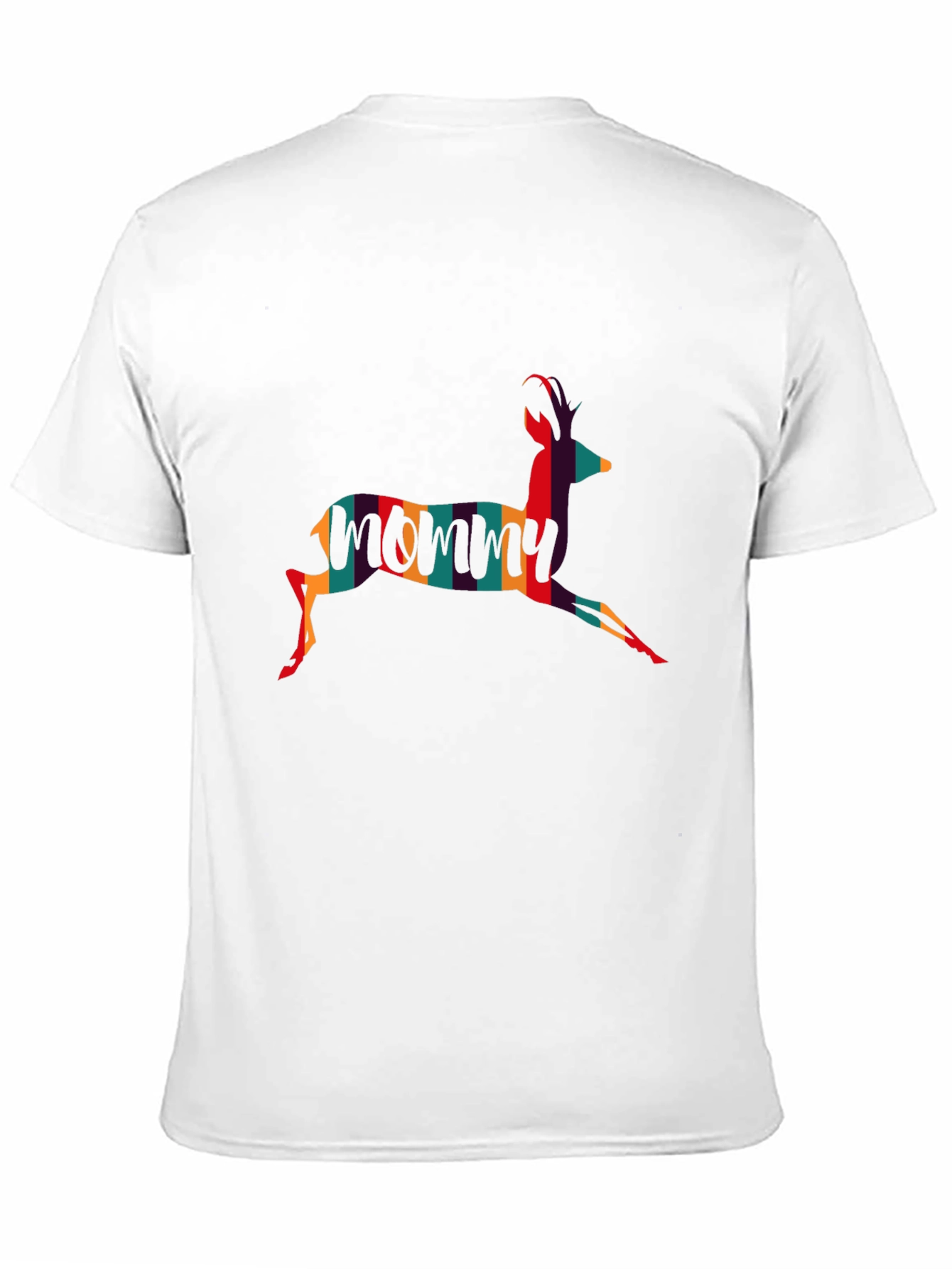 Deer Silhouette Mens Graphic Tee