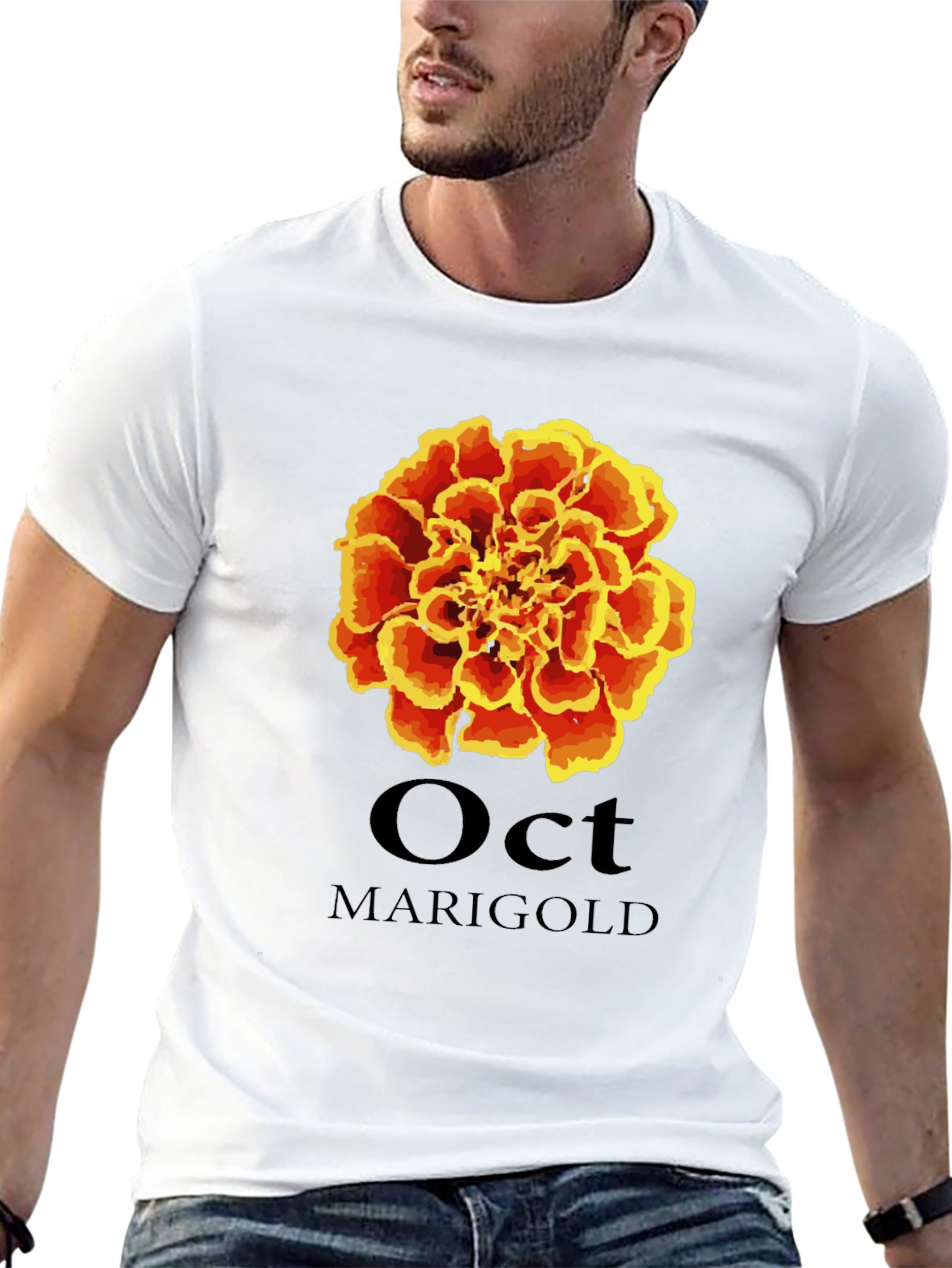October Marigold Graphic Tee