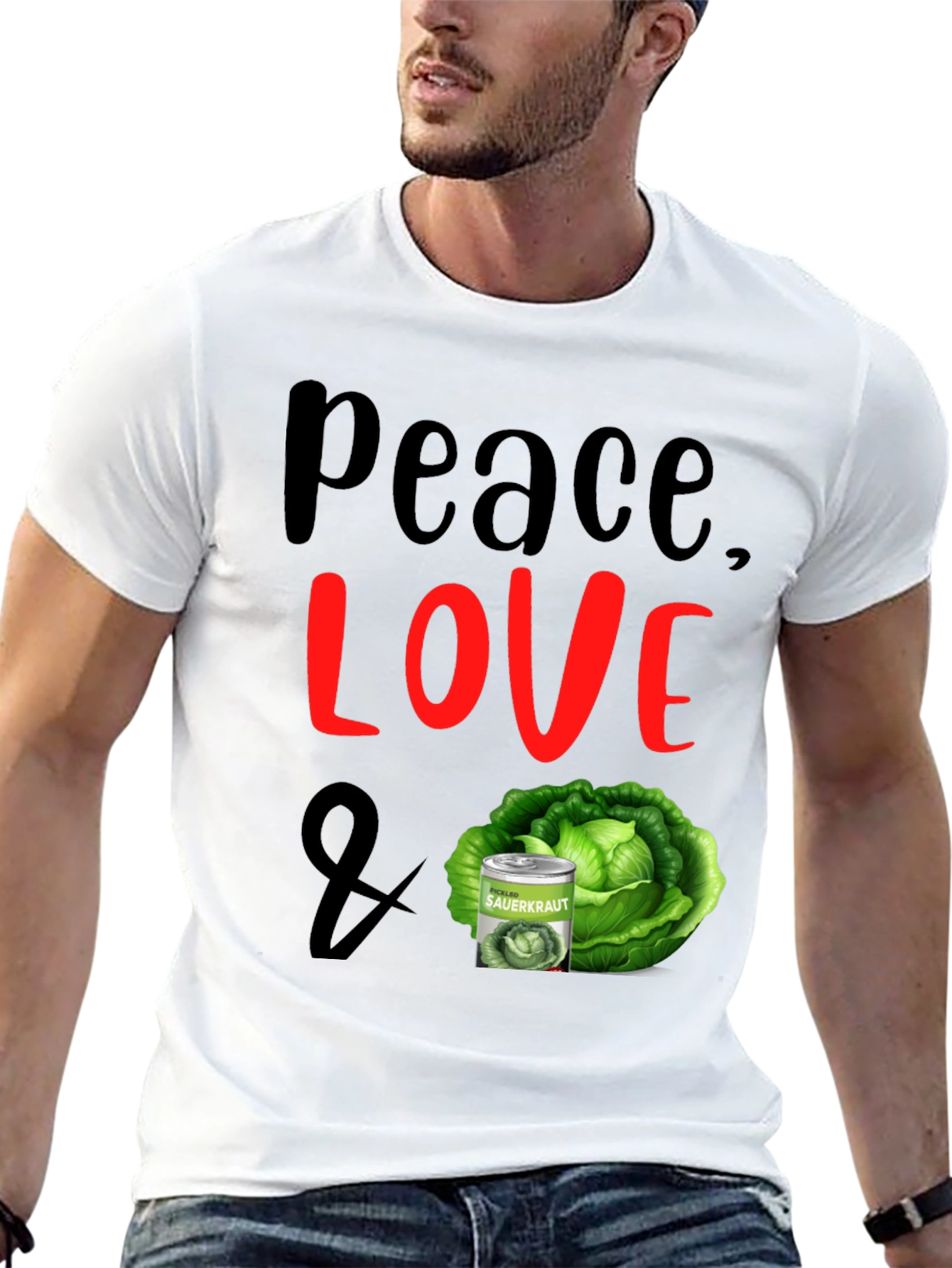 Peace Love & Sauerkraut T-Shirt