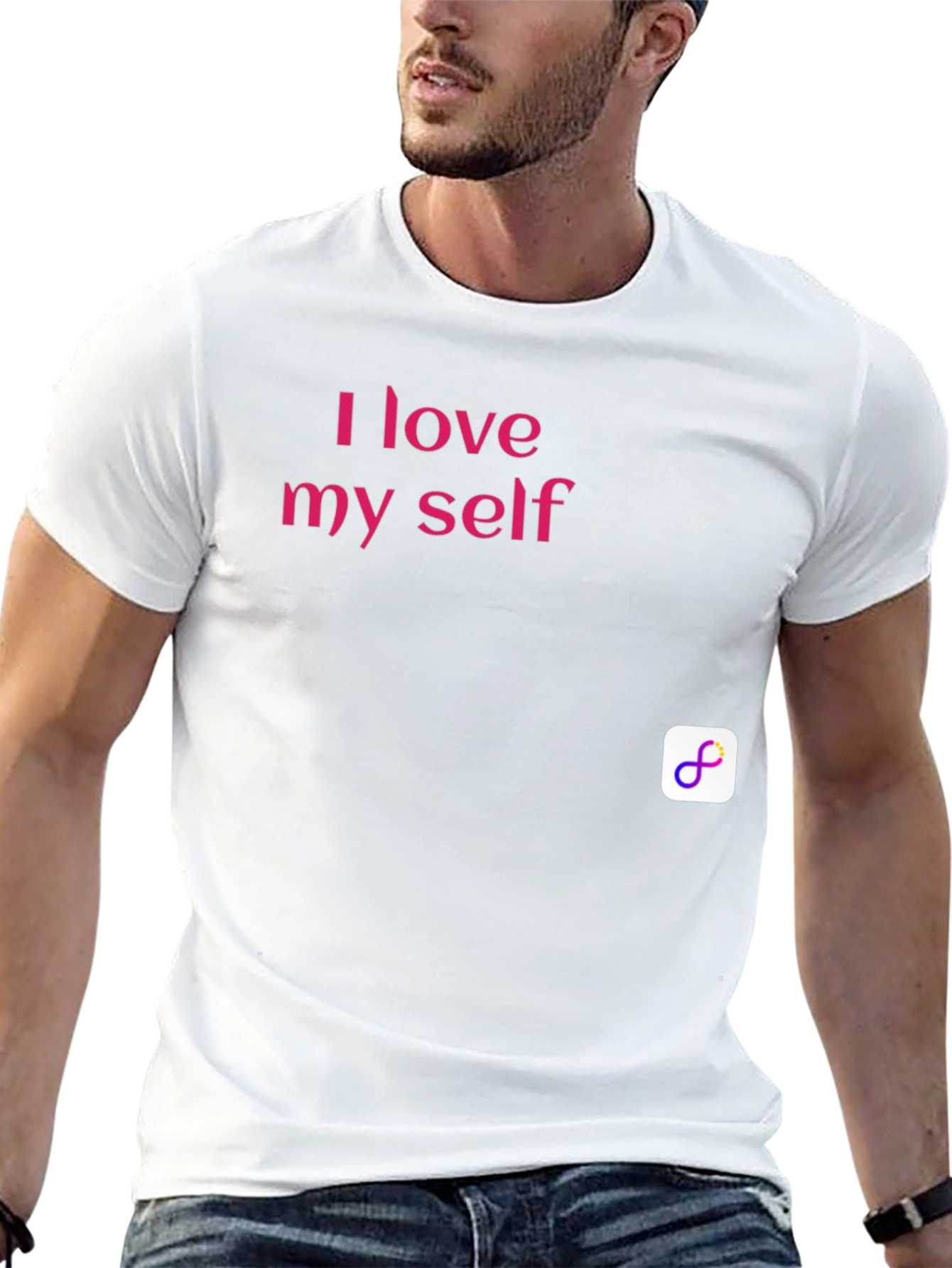I Love Myself Black T-Shirt