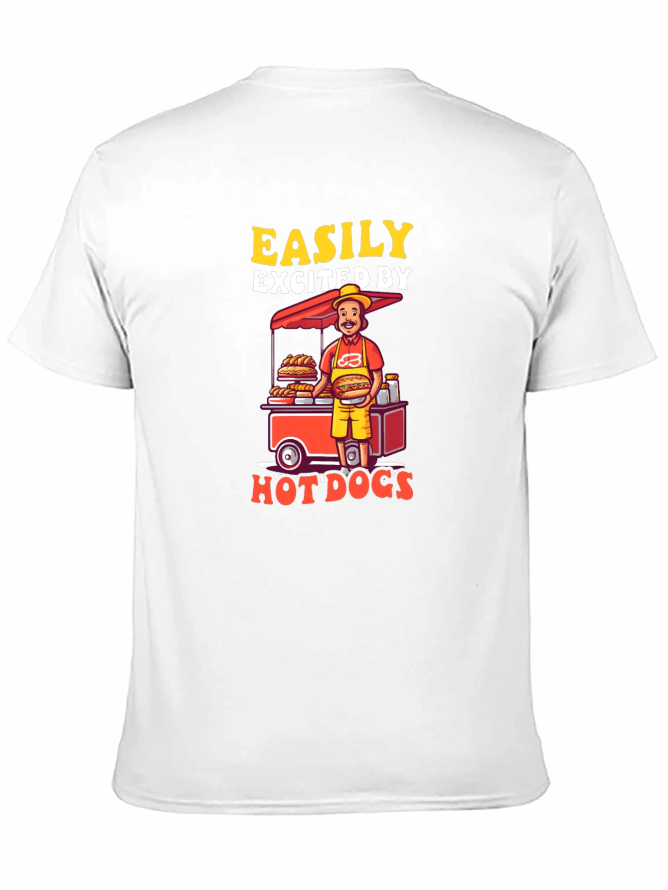 Easily Excited by Hot Dogs T-Shirt
