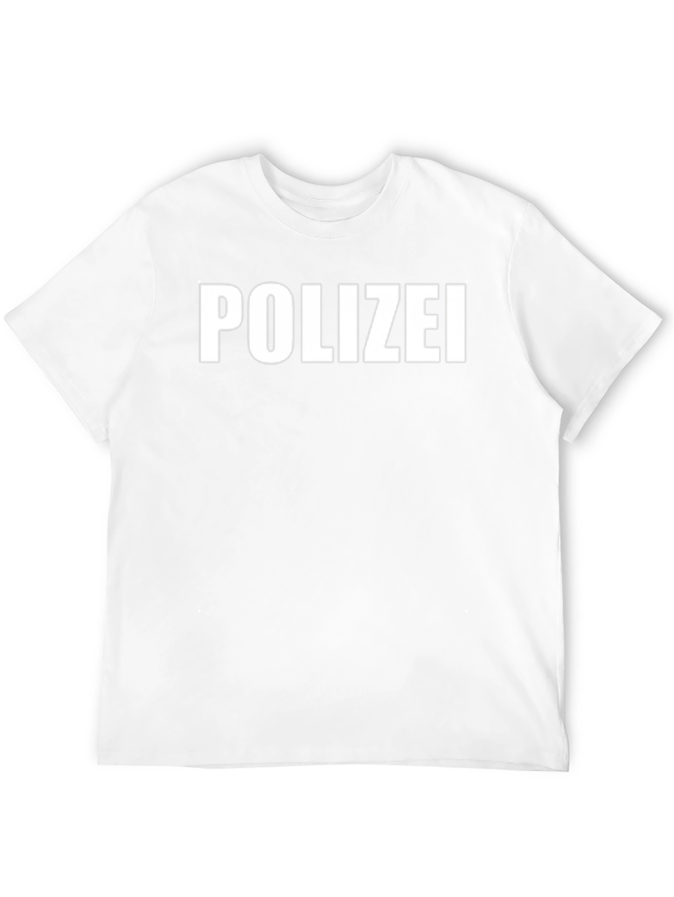 Polizei T-Shirt - Black Cotton Tee