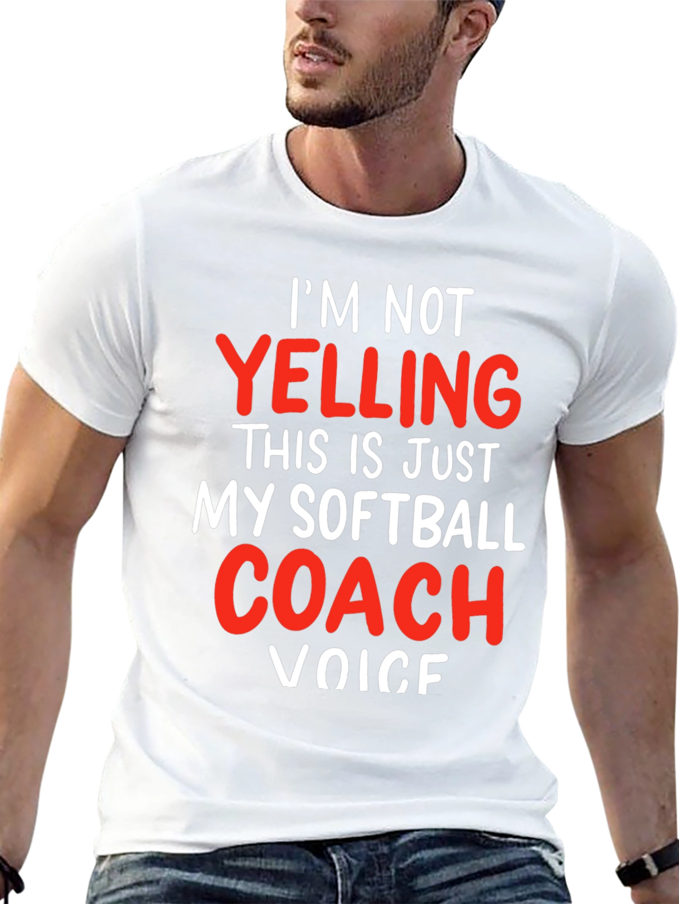 Softball Coach Voice T-Shirt