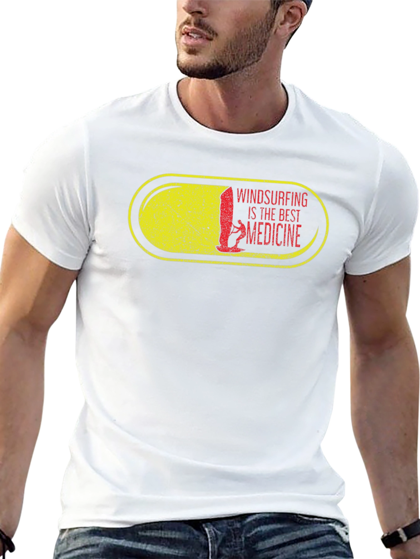 Windsurfing is the Best Medicine T-Shirt