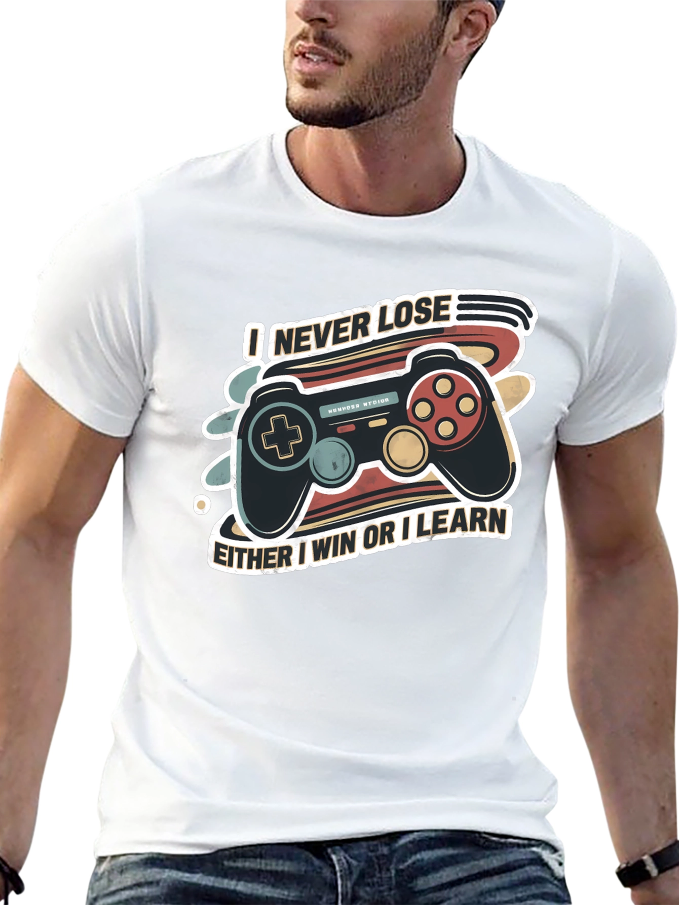 I Never Lose Gaming T-Shirt